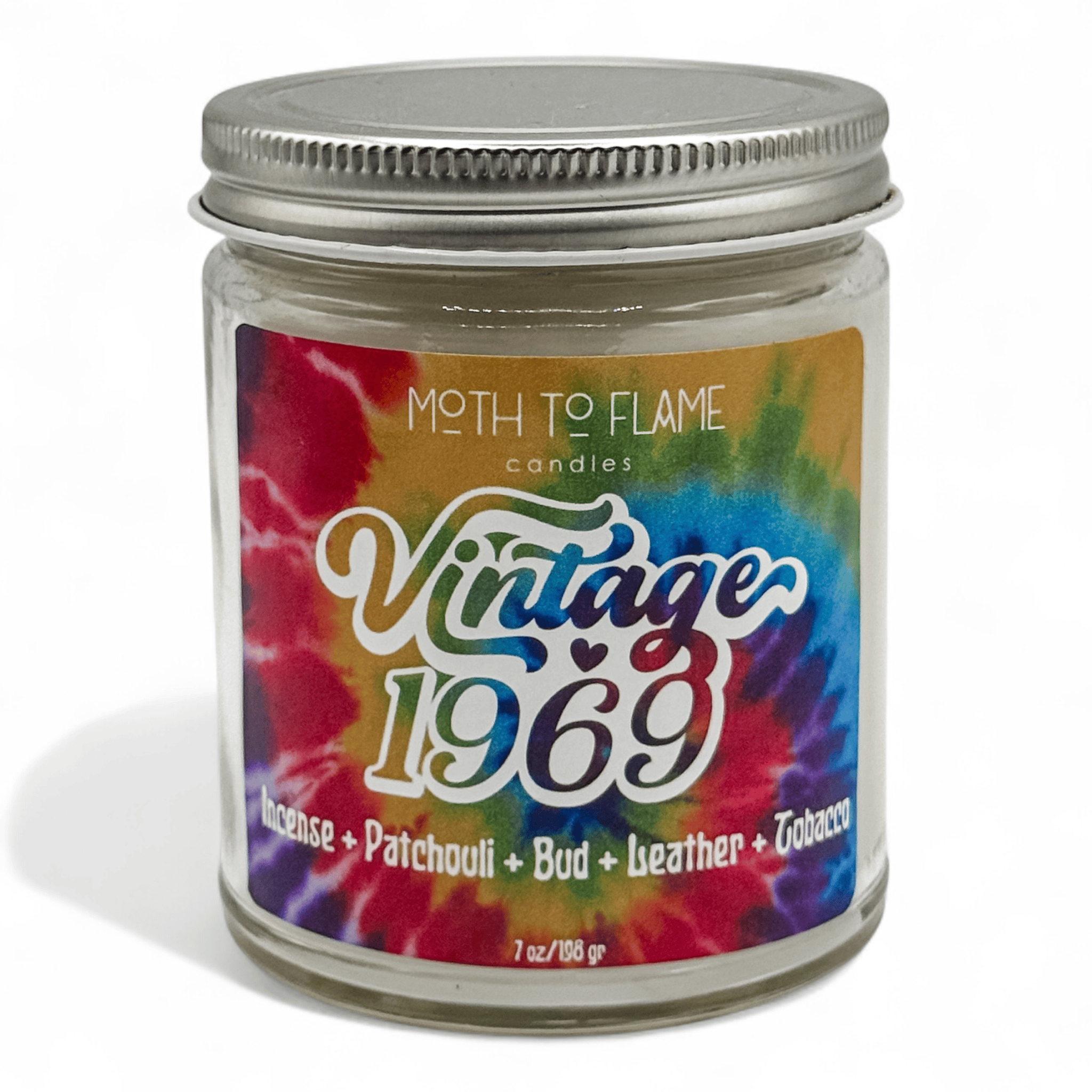 Moth to Flame Candles Candles 7 oz Vintage 1969 – 7 oz / 12 oz Candle
