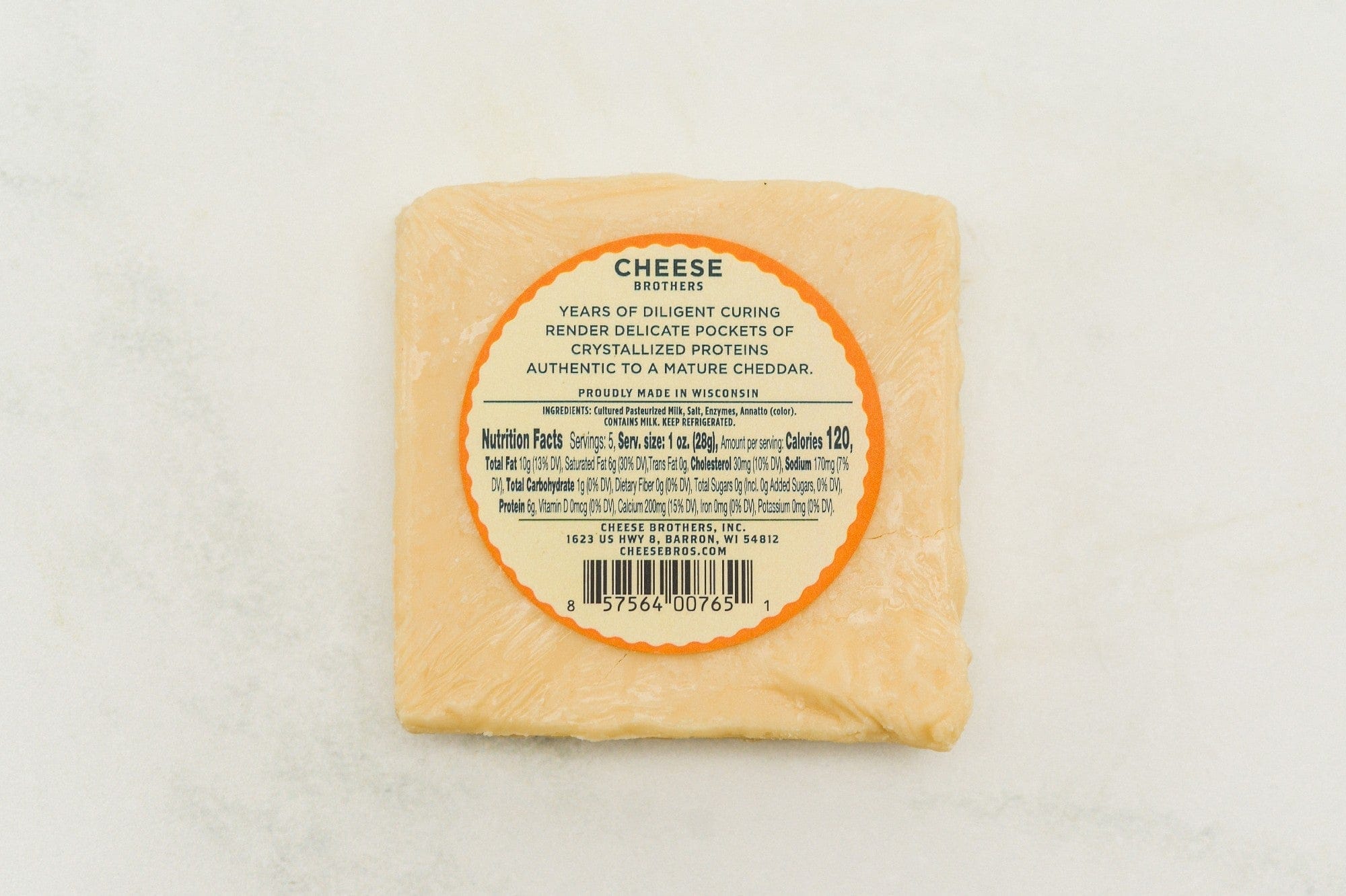 Cheese Brothers, Inc. Aged Cheese 15-Year-Aged Cheddar