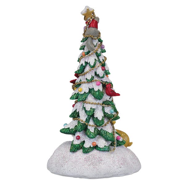 Old World Christmas 7.5 X 4.25 X 3.5 / 15502 Critter Tree Lighted Figurine