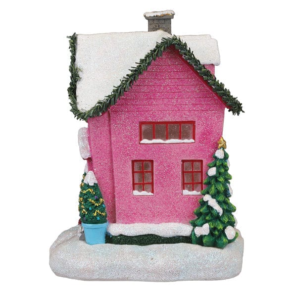 Old World Christmas 7 X 5.5 X 5.5 / 15503 Holiday House Lighted Figurine