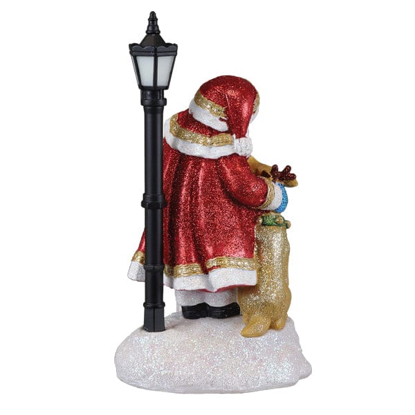 Old World Christmas 8 X 4 X 4.4 / 15504 Endeering Santa Lighted Figurine