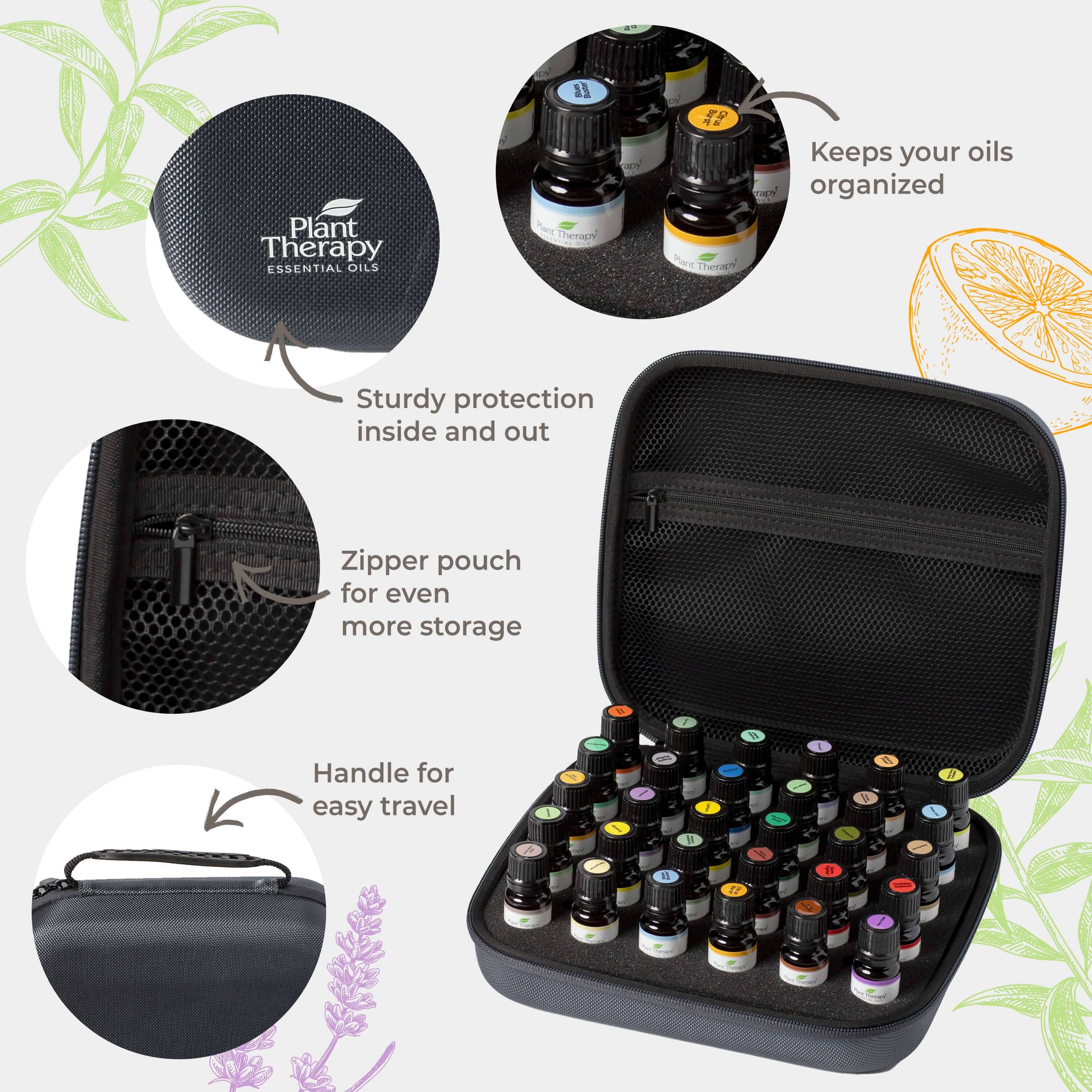 15 & 15 Essential Oil Set with Carrying Case - My American Goods