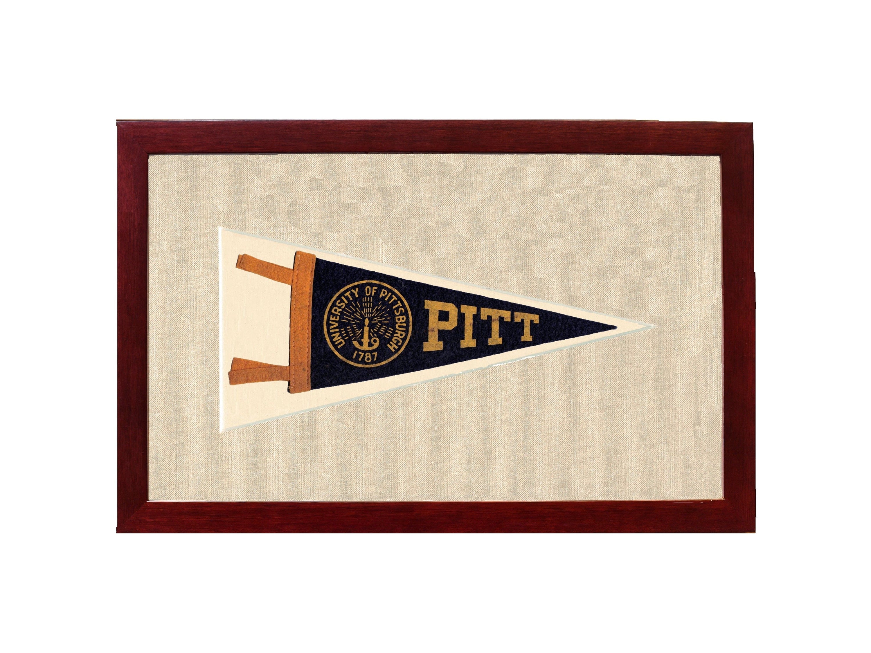 Americana Memories Vintage Pennants and Memorabilia Vintage University of Pittsburgh Pennant