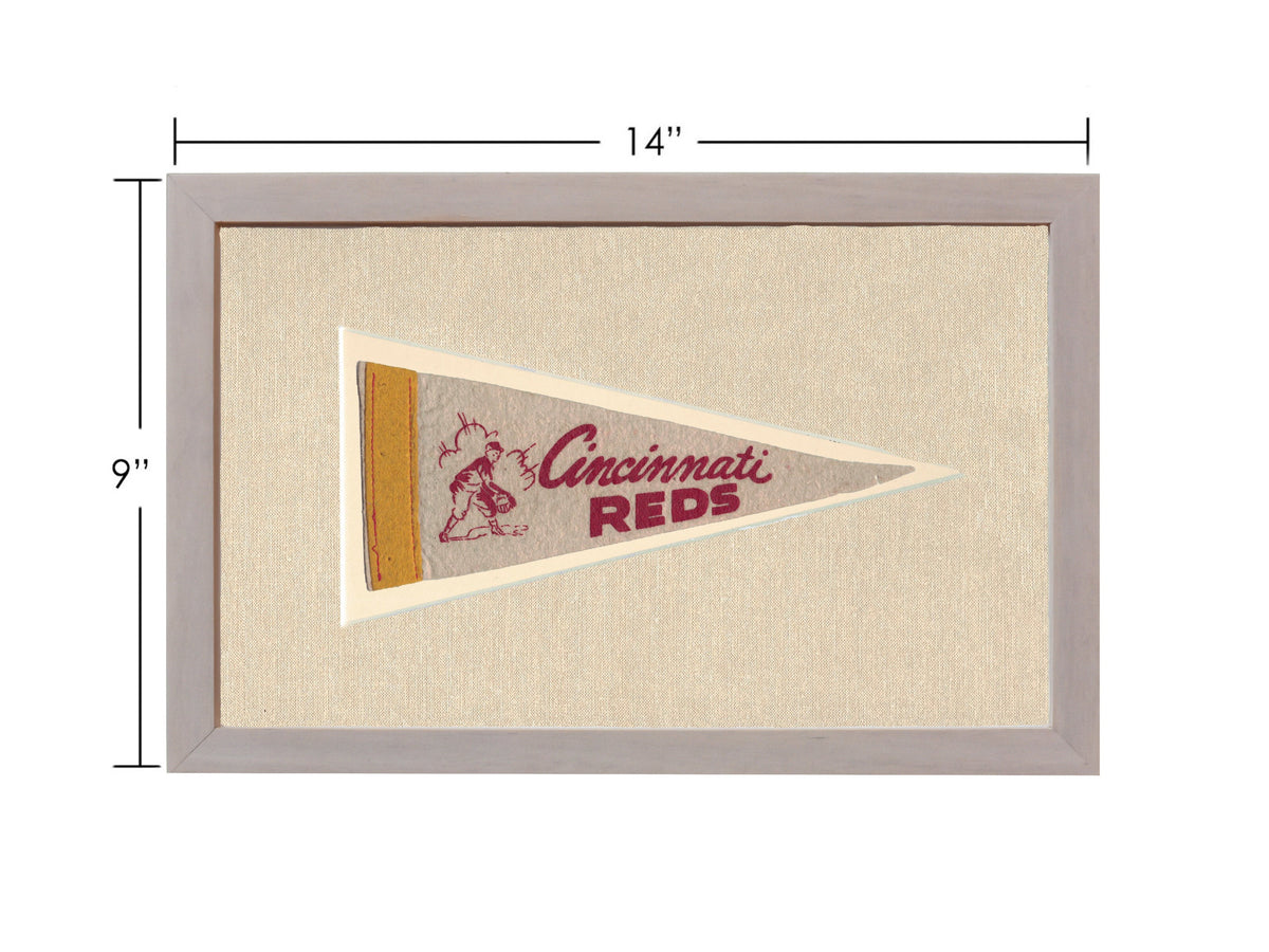 Vintage Cincinnati Reds Pennant
