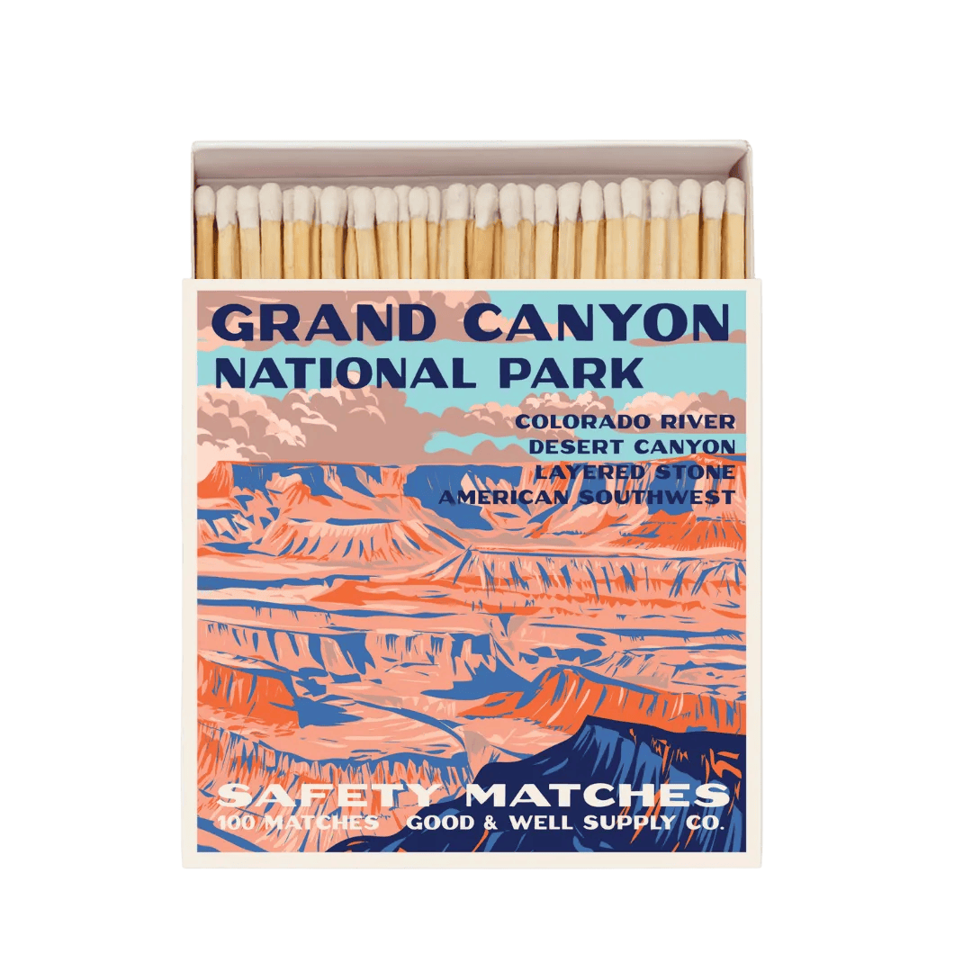 Good & Well Supply Co Grand Canyon Vintage National Park Cabin Matches
