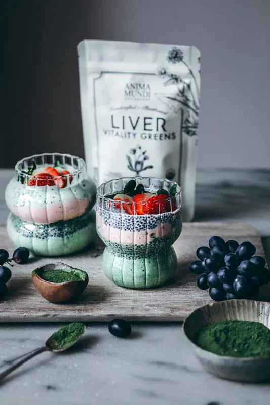 Anima Mundi Herbal supplements LIVER VITALITY Super Greens | Daily Cleansing Powder*