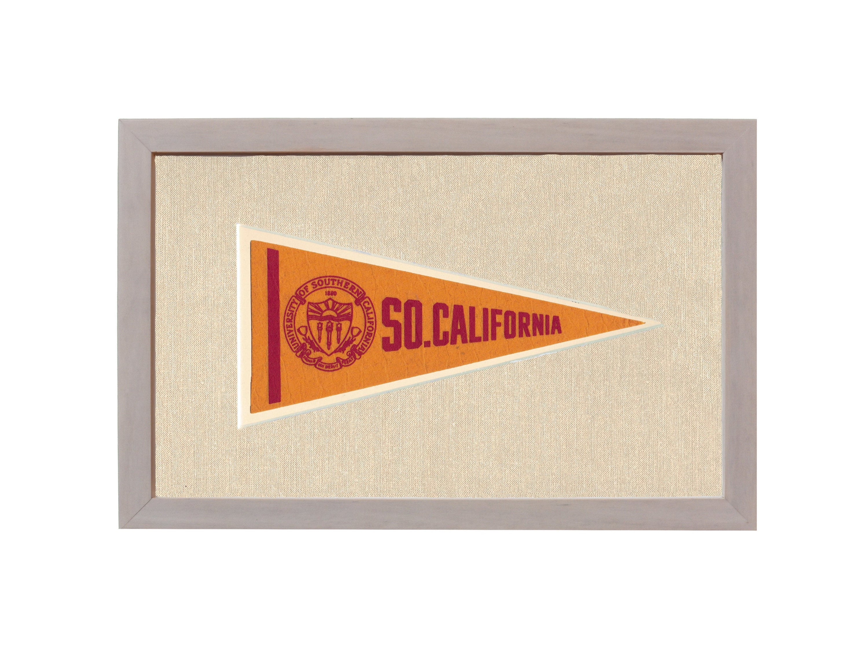 Vintage University of Southern California Pennant