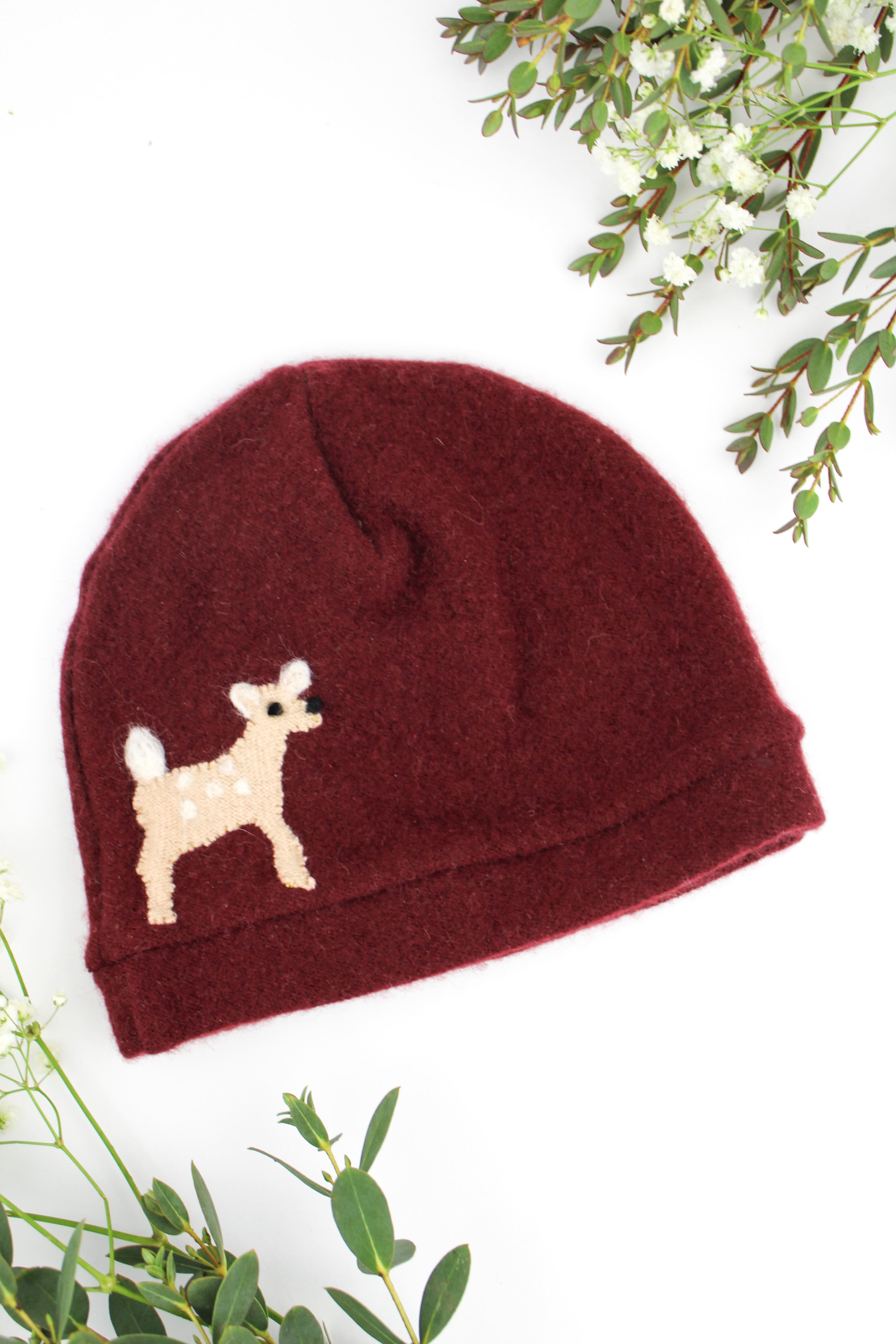 Fawn Cashmere Hat - Baby - My American Goods