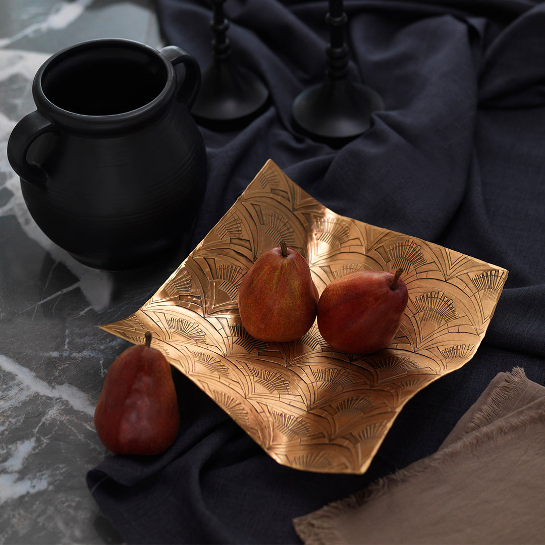1923 Wavy Bowl (Bronze)