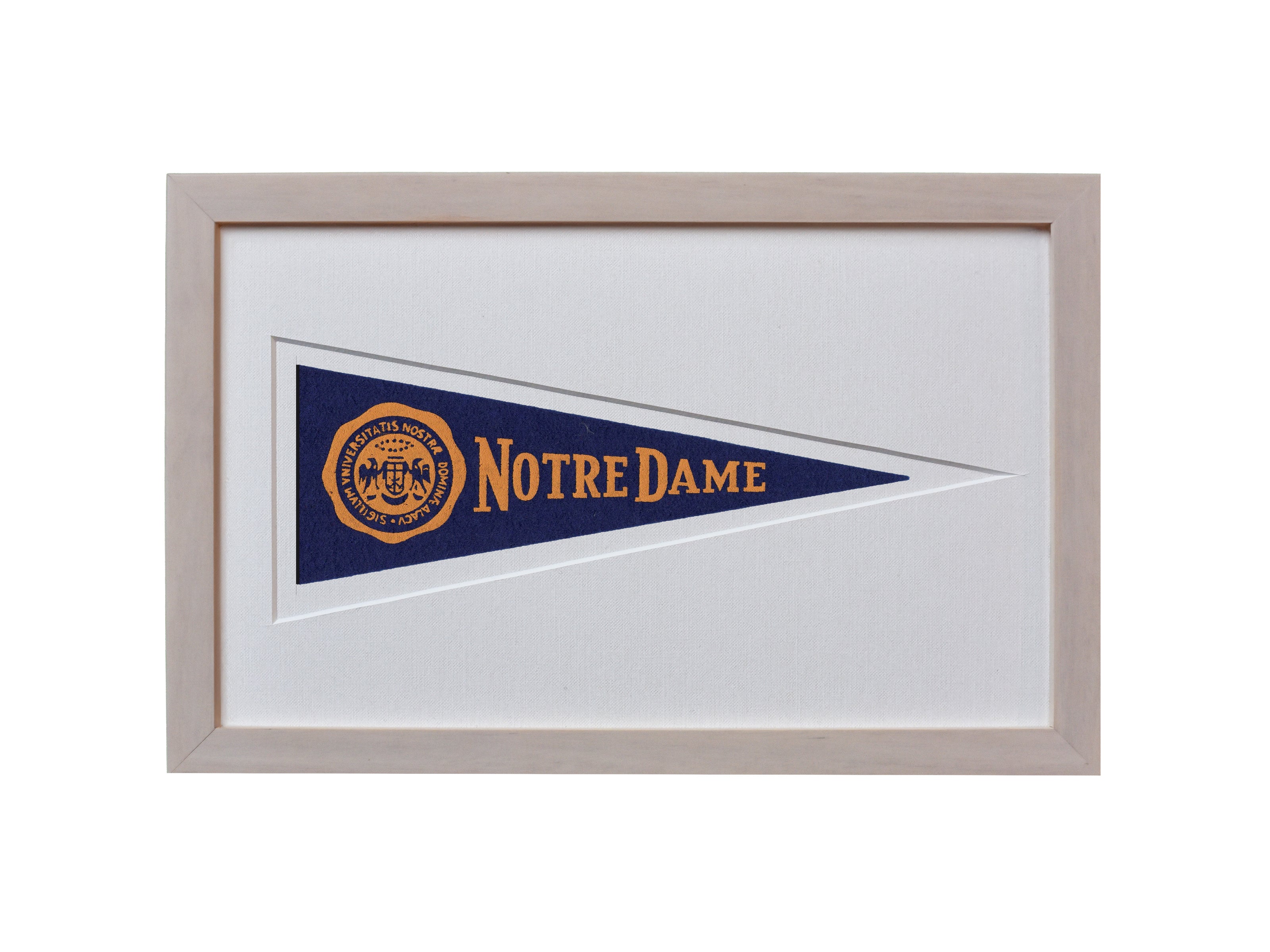 Vintage Notre Dame Hormel Pennant