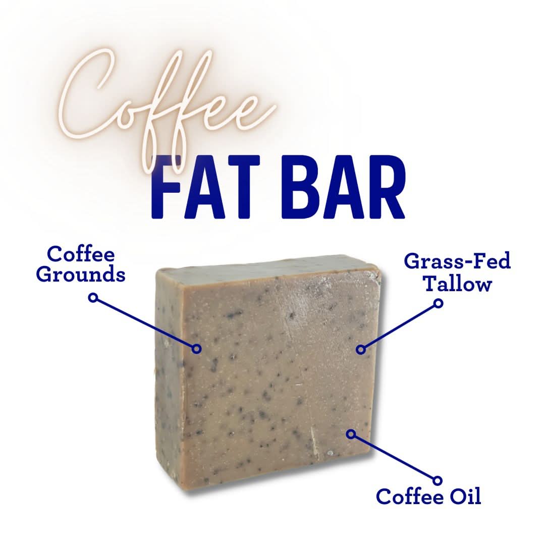 Coffee Fat Bar, 4 Oz - My American Goods