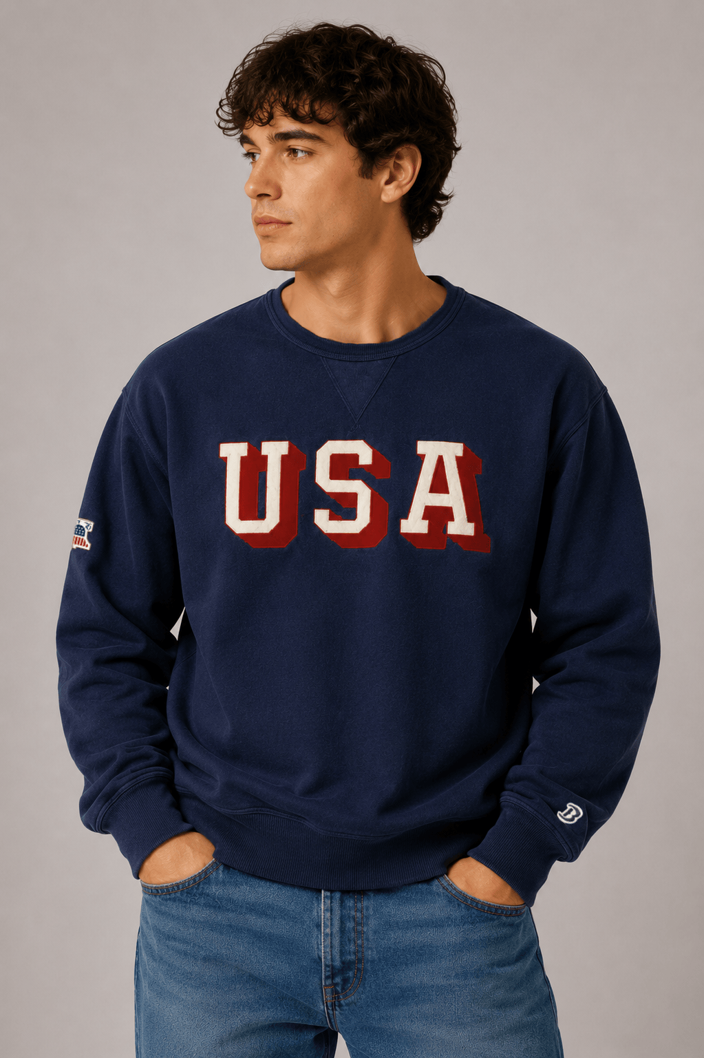 Boathouse unisex crew neck sweatshirt Boathouse USA French Terry Crew