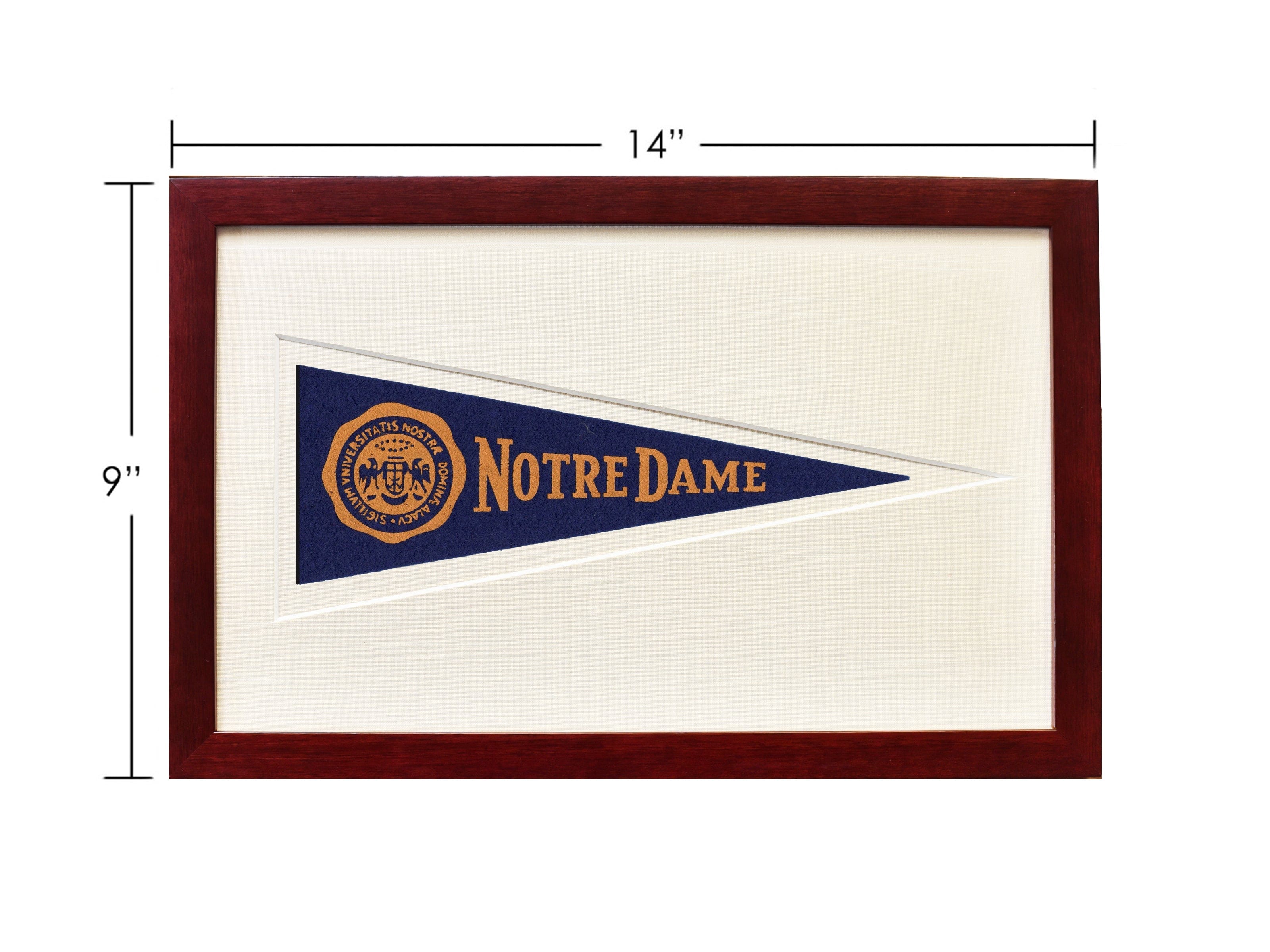 Vintage Notre Dame Hormel Pennant - My American Goods
