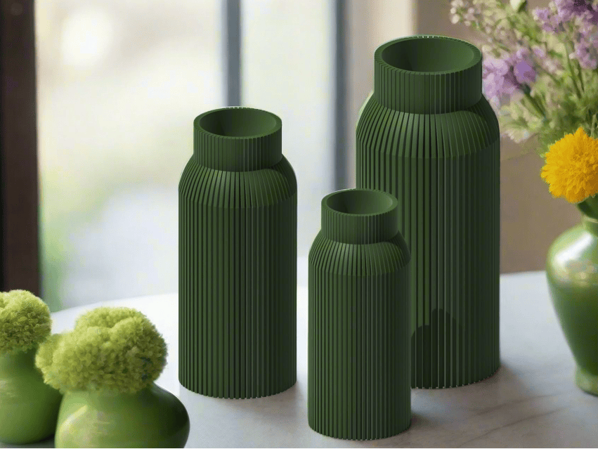 Helios Fresh Floral Vase - My American Goods