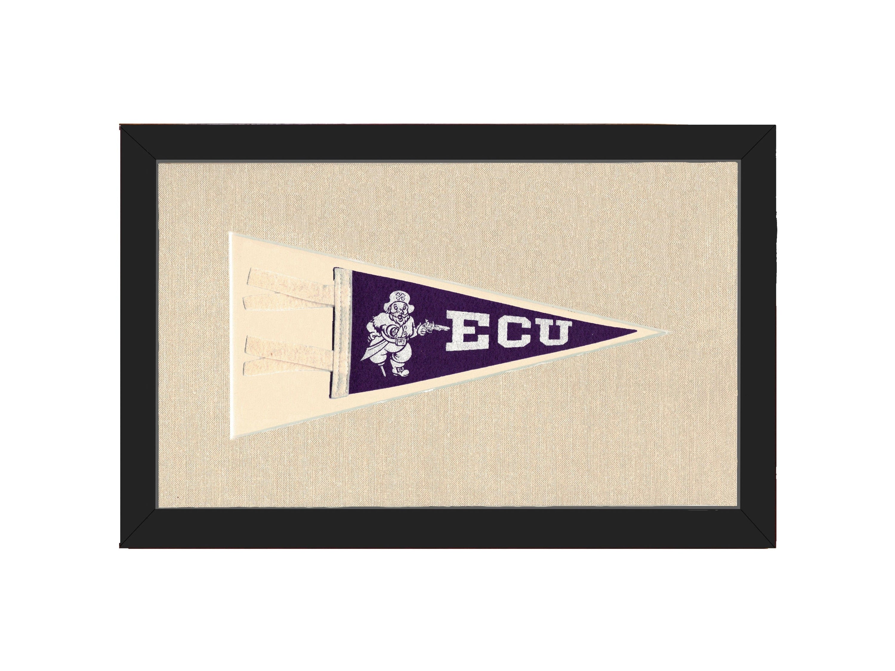 Americana Memories Vintage Pennants and Memorabilia Vintage East Carolina University Pennant