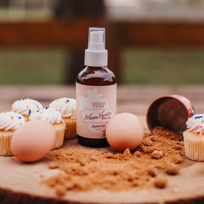 urban farm collection Warm Vanilla Body Oil