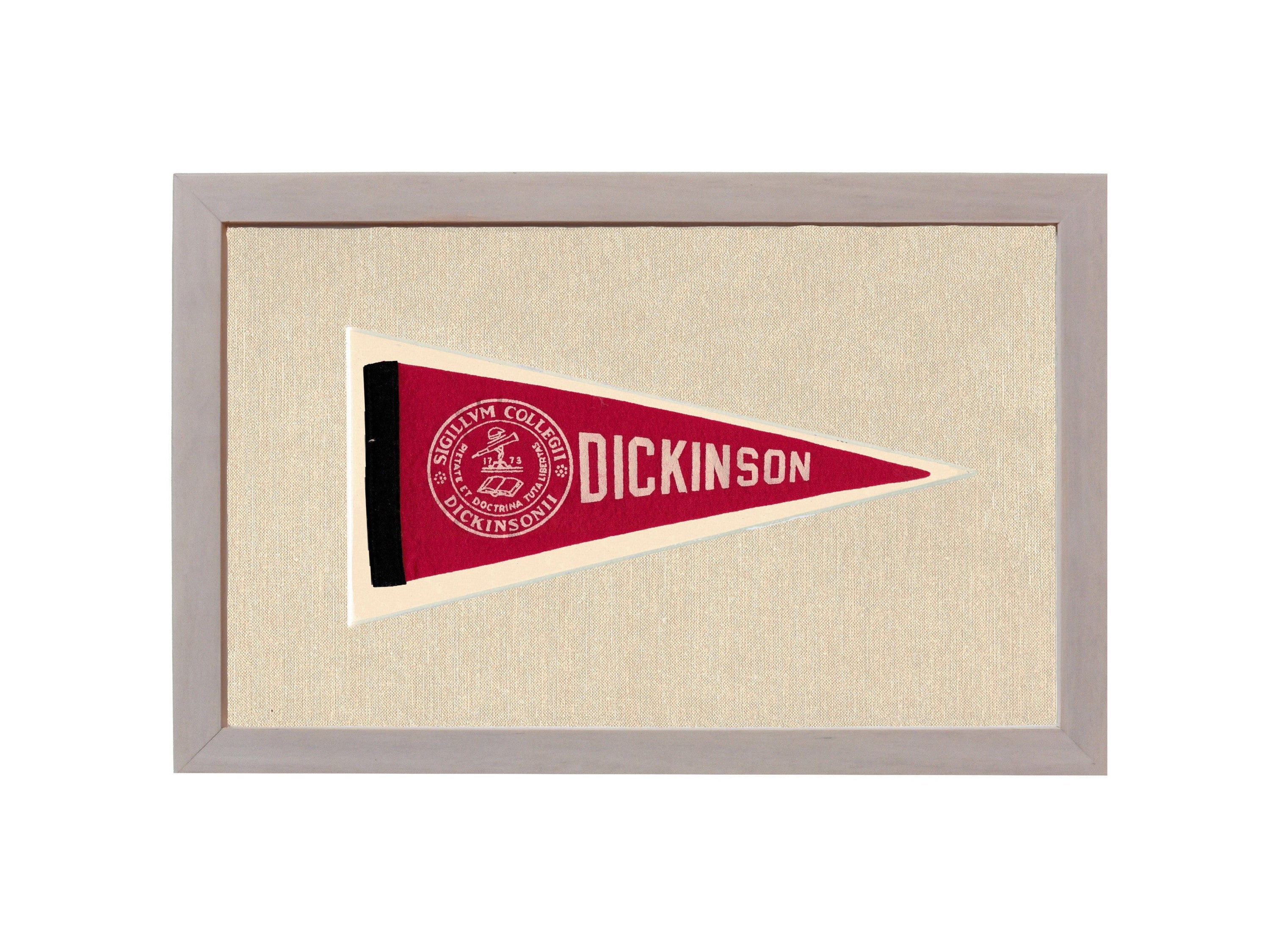 Americana Memories Vintage Pennants and Memorabilia Vintage Dickinson College Pennant