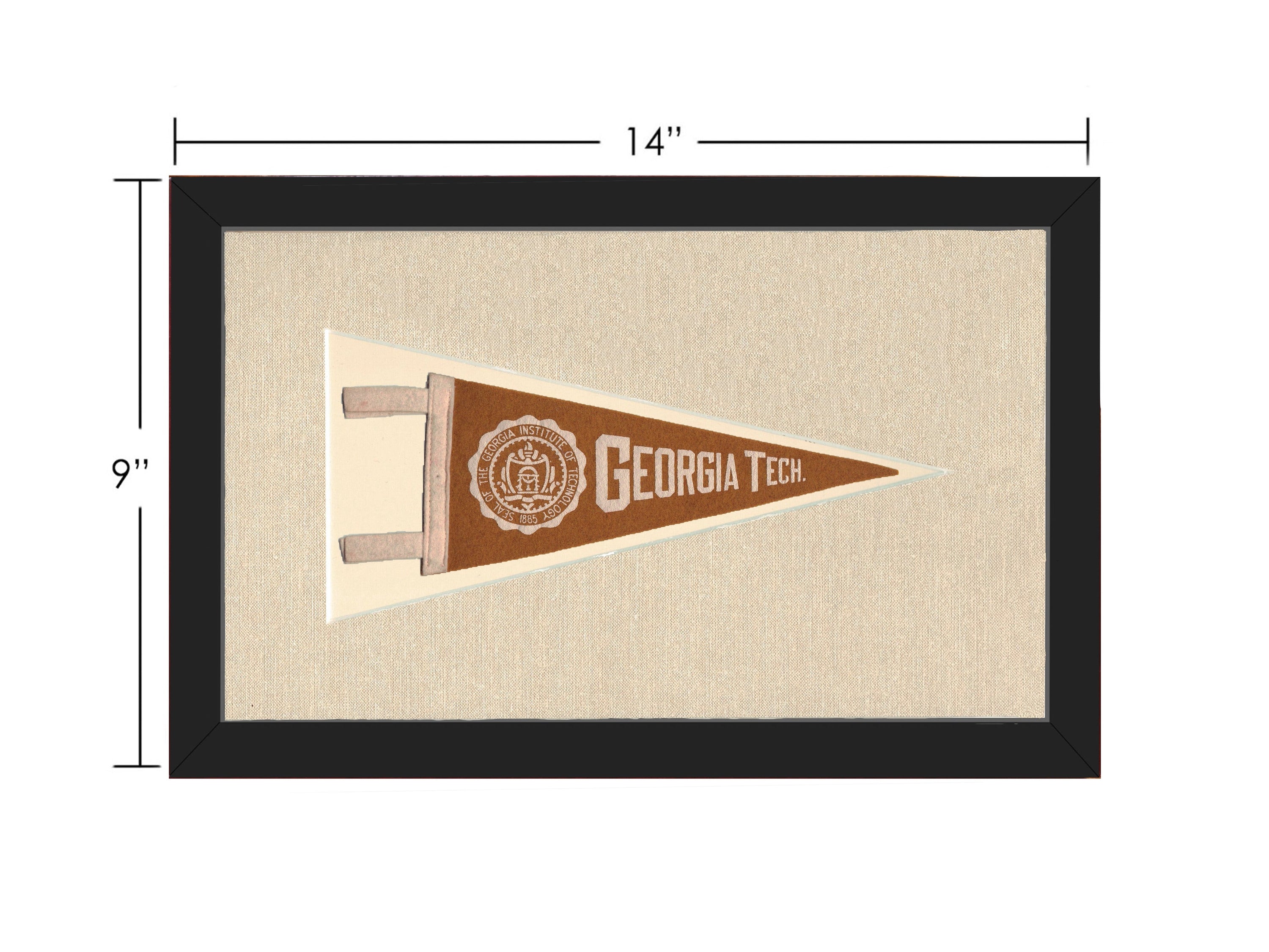 Vintage Georgia Tech Pennant