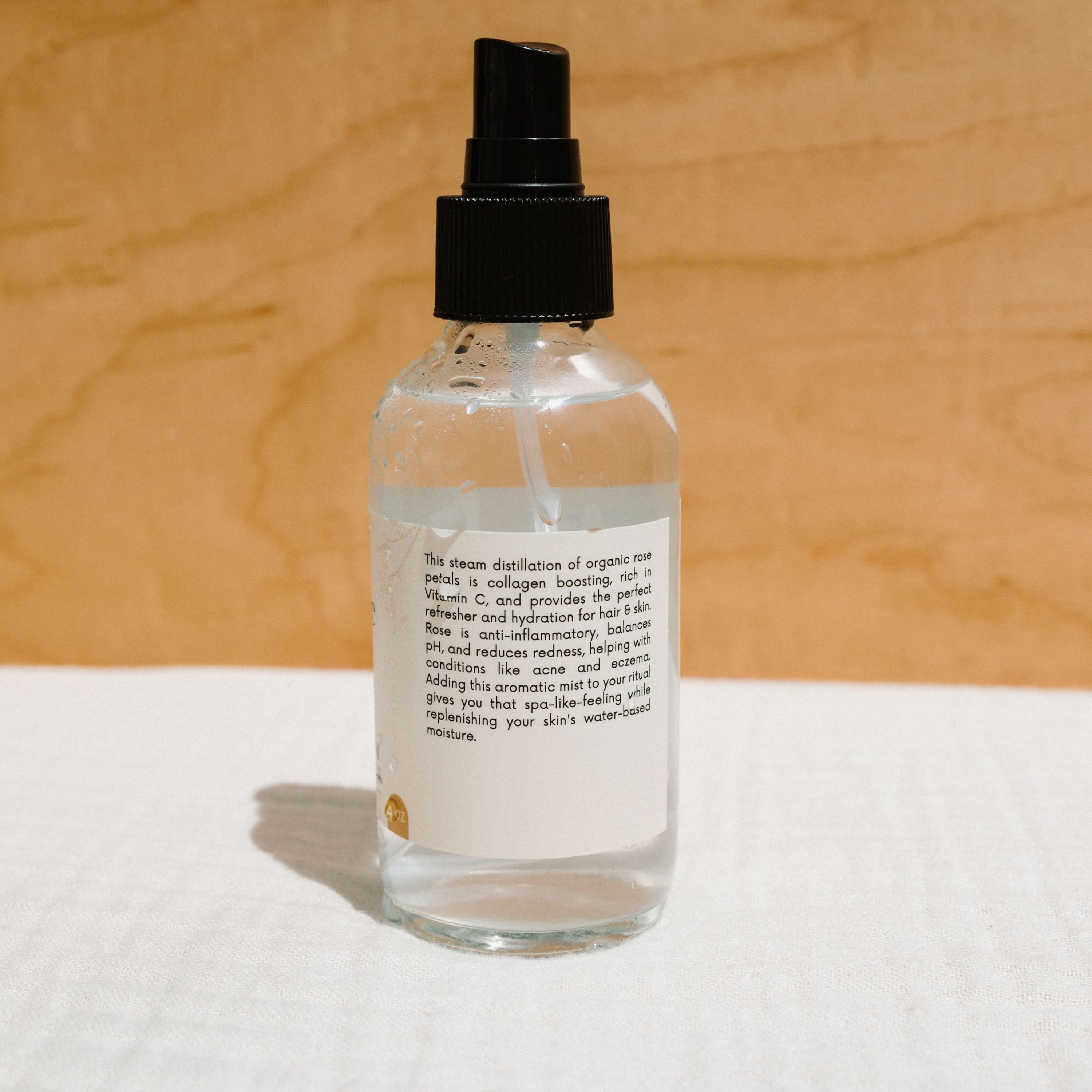 Honeybee Hippie face rose hydrosol