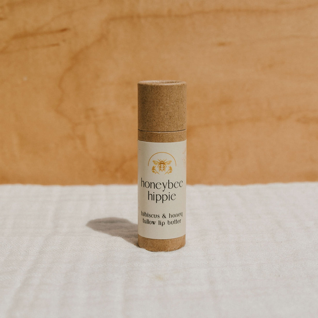 hibiscus & honey tallow lip butter - My American Goods