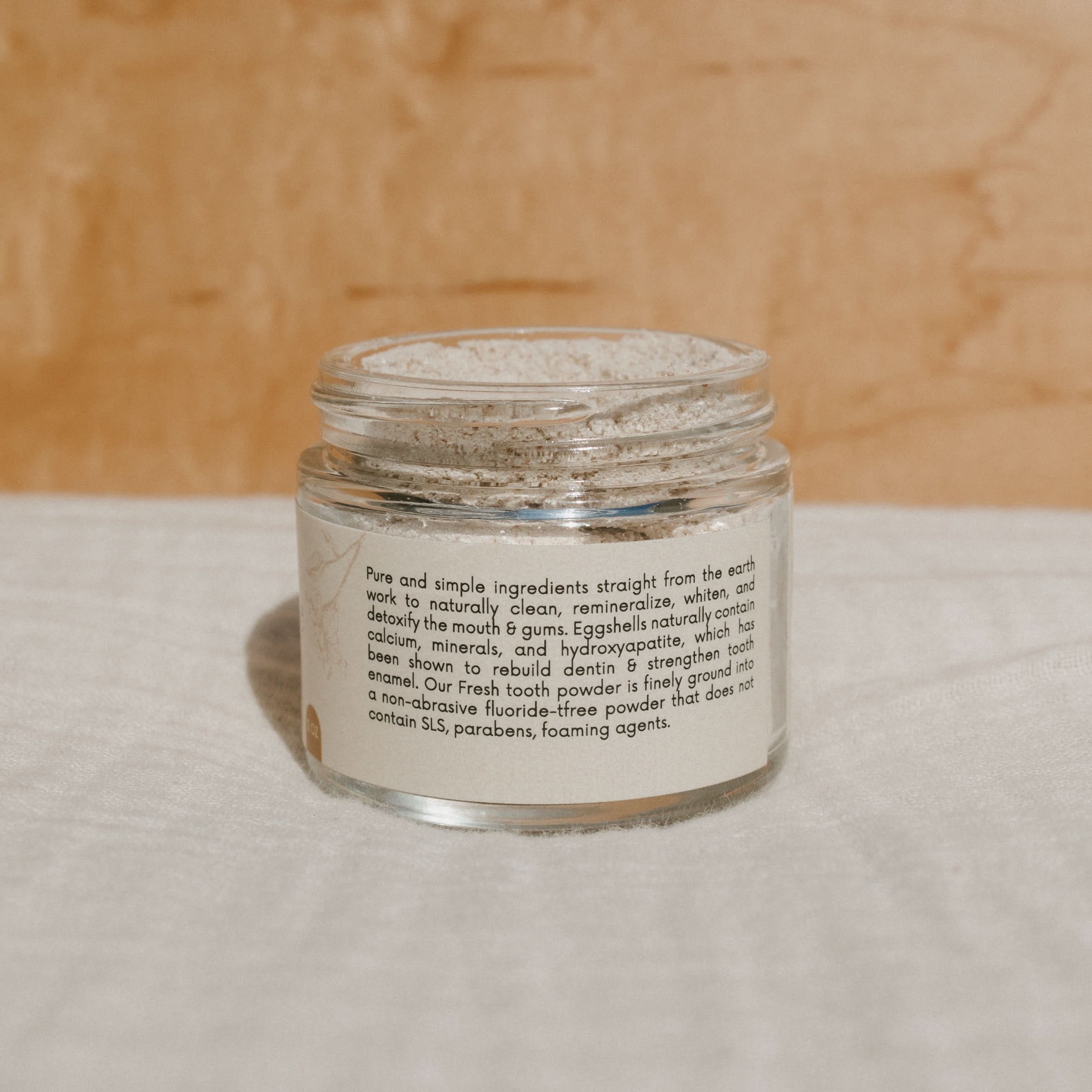 Honeybee Hippie Tooth Powder Fresh Tooth Powder
