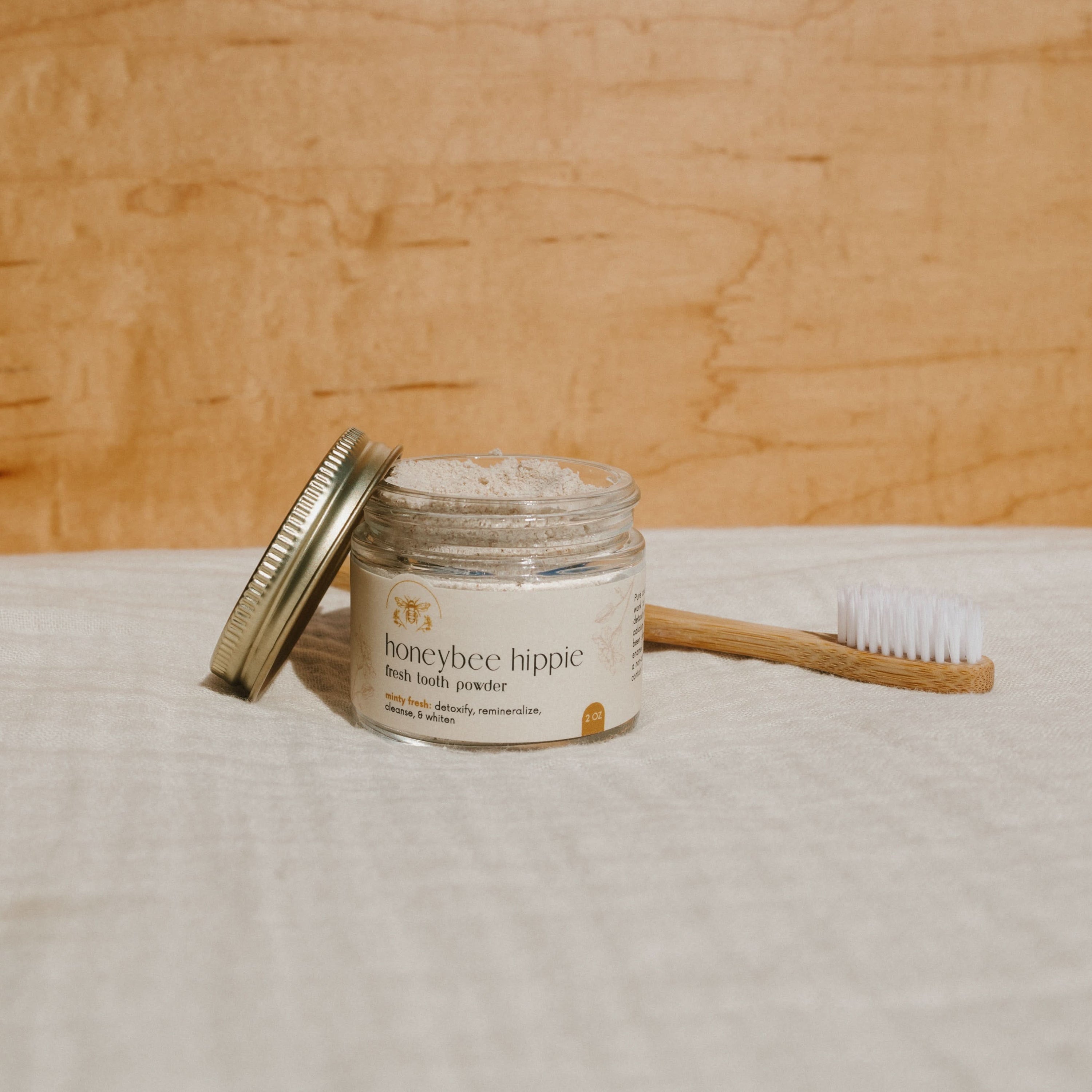 Honeybee Hippie Tooth Powder Fresh Tooth Powder