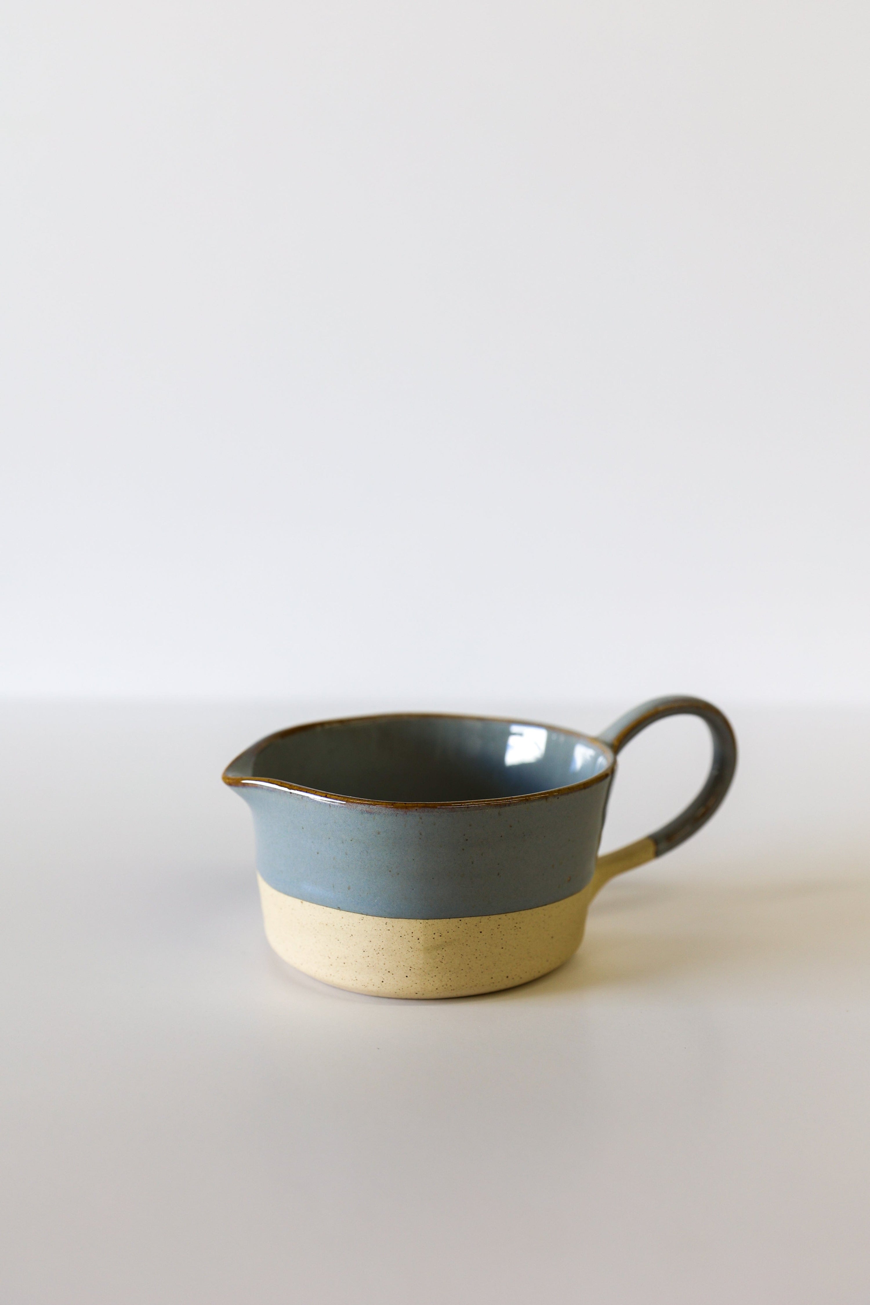 Glazed Garage Ceramics serveware Bolsa Pitcher | Waterfall