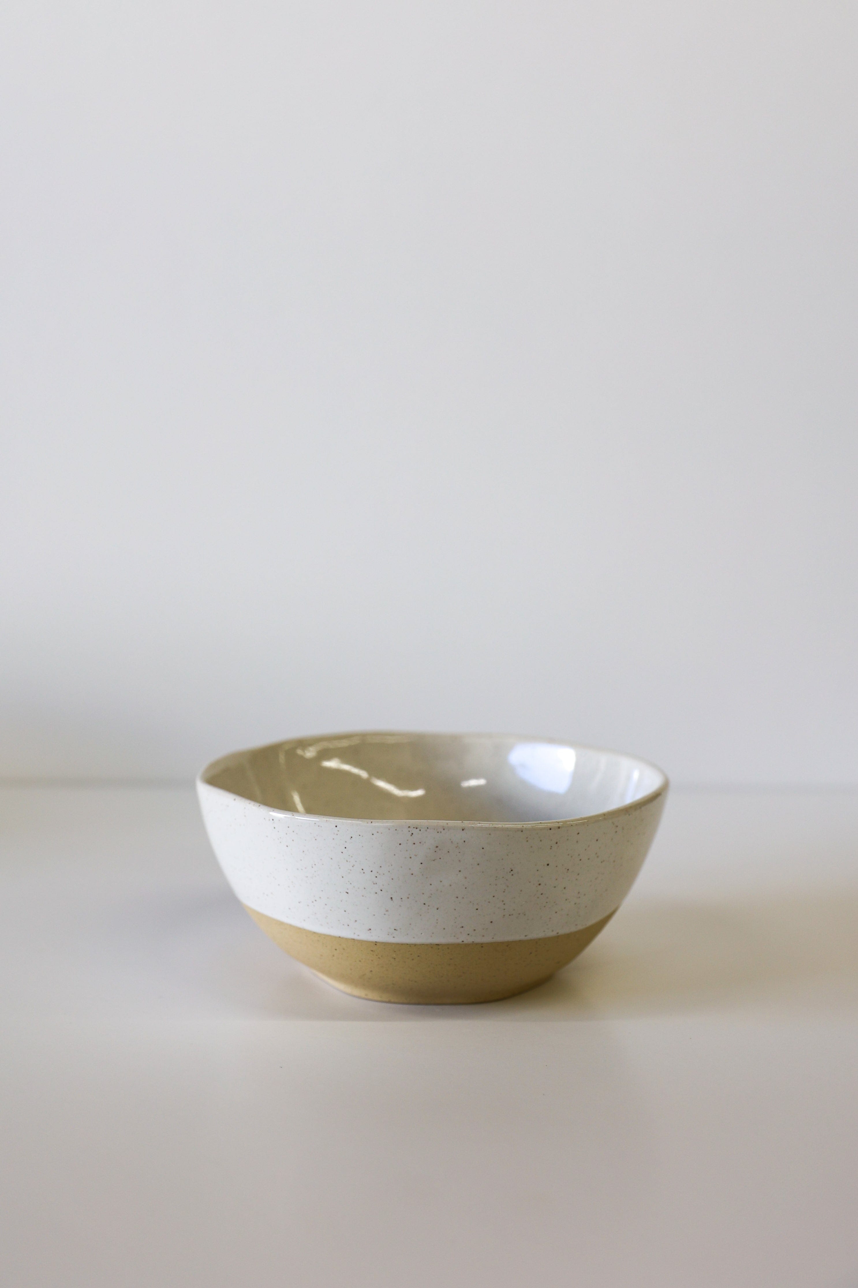 Ola Cereal Bowl - White Speckle (Set of 4)