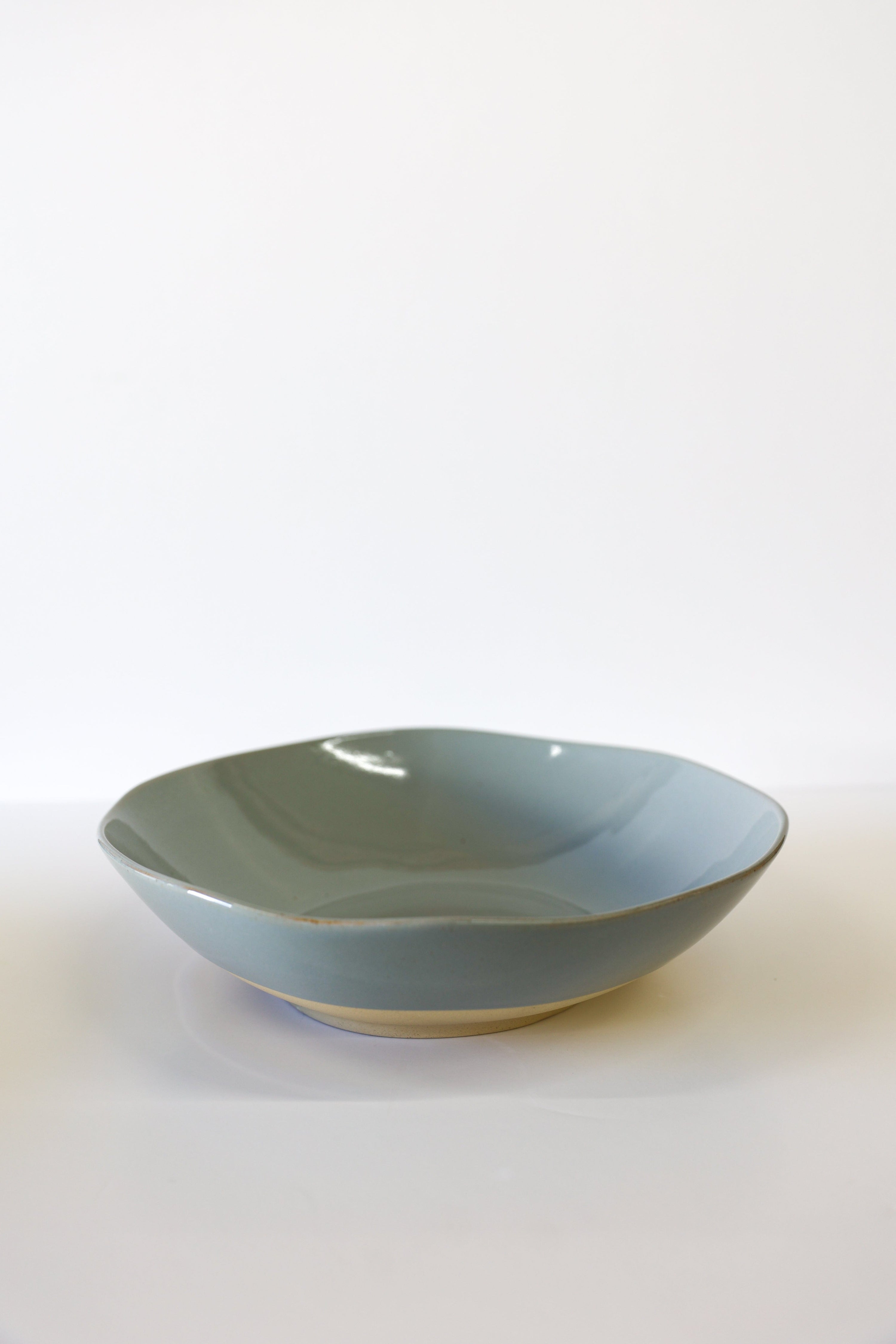 Glazed Garage Ceramics serveware High Tide Serving Bowl | Waterfall