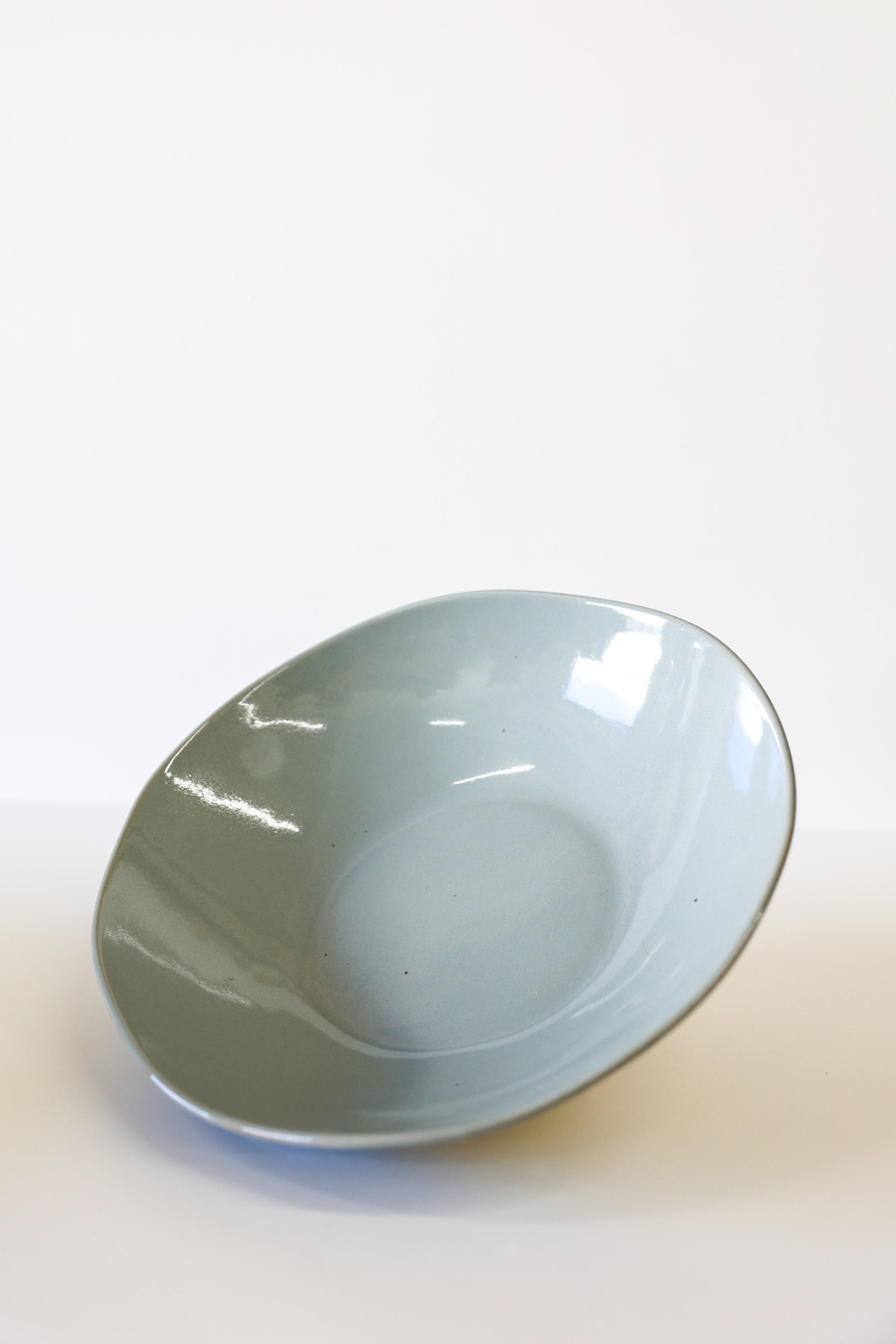 Glazed Garage Ceramics serveware High Tide Serving Bowl | Waterfall