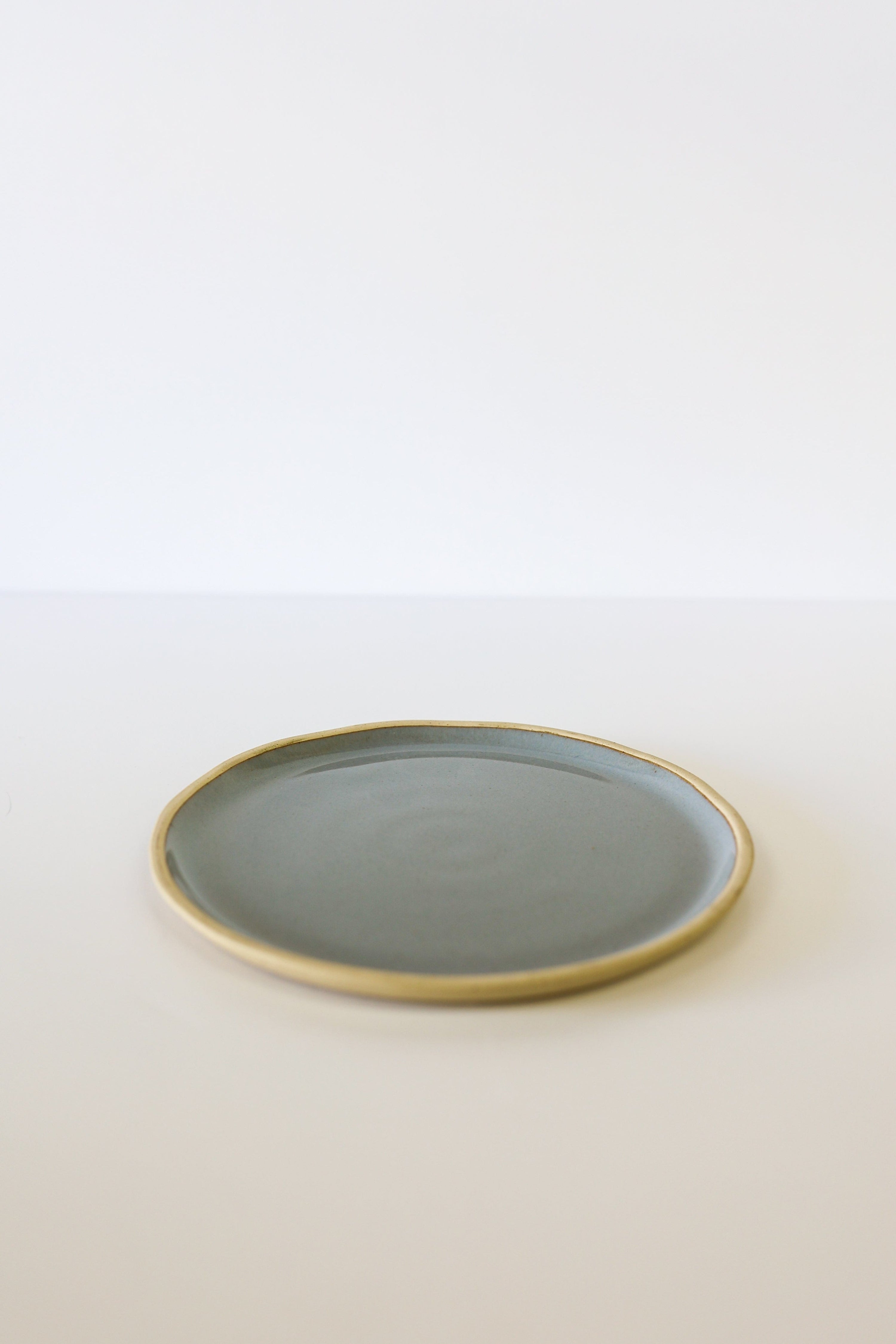 Glazed Garage Ceramics plates Jetty Salad Plate | Waterfall (Set of 4)
