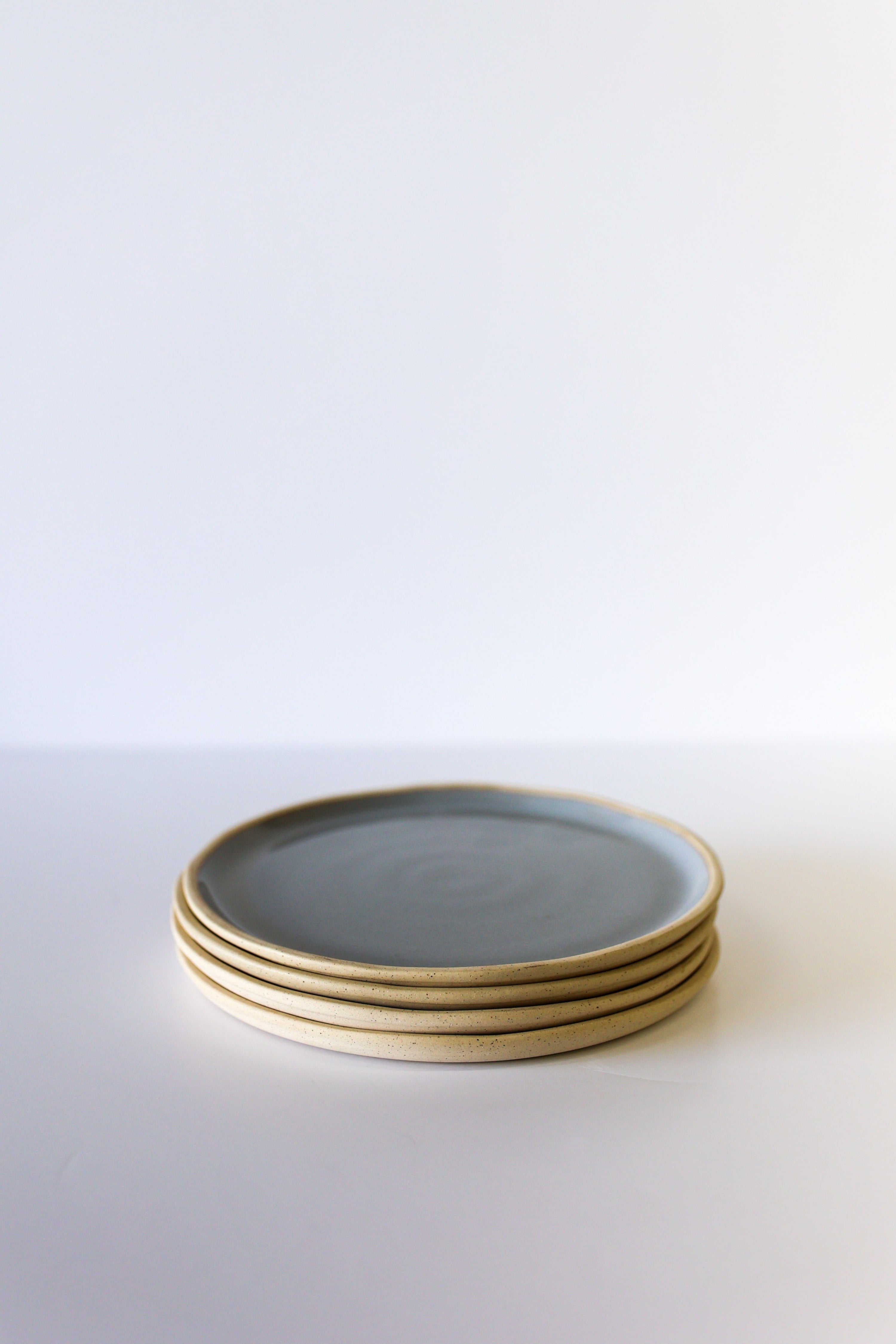 Glazed Garage Ceramics plates Jetty Salad Plate | Waterfall (Set of 4)