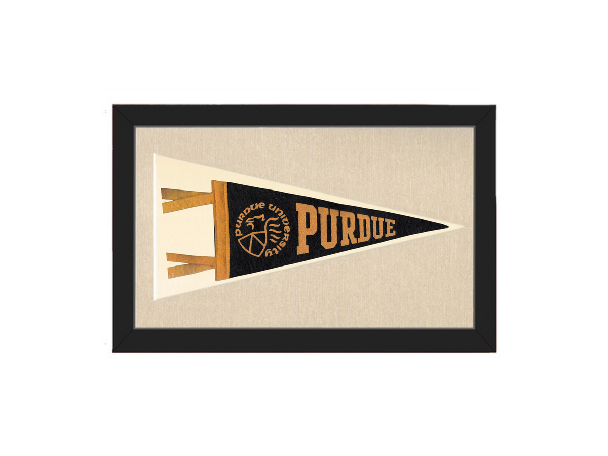 Vintage Purdue Pennant