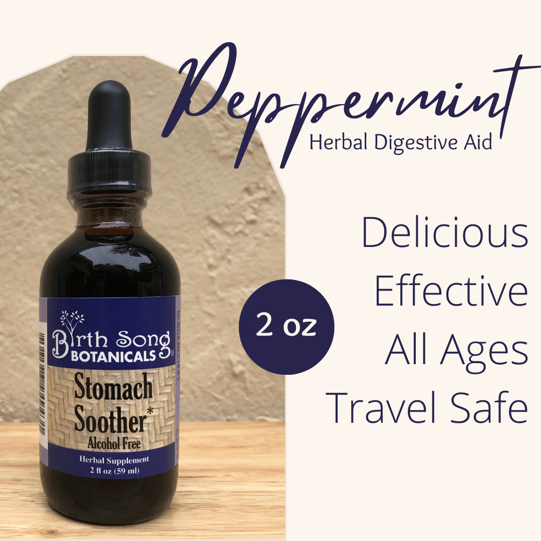 Birth Song Botanicals Co. Tinctures Stomach Soother – Herbal Digestive Blend