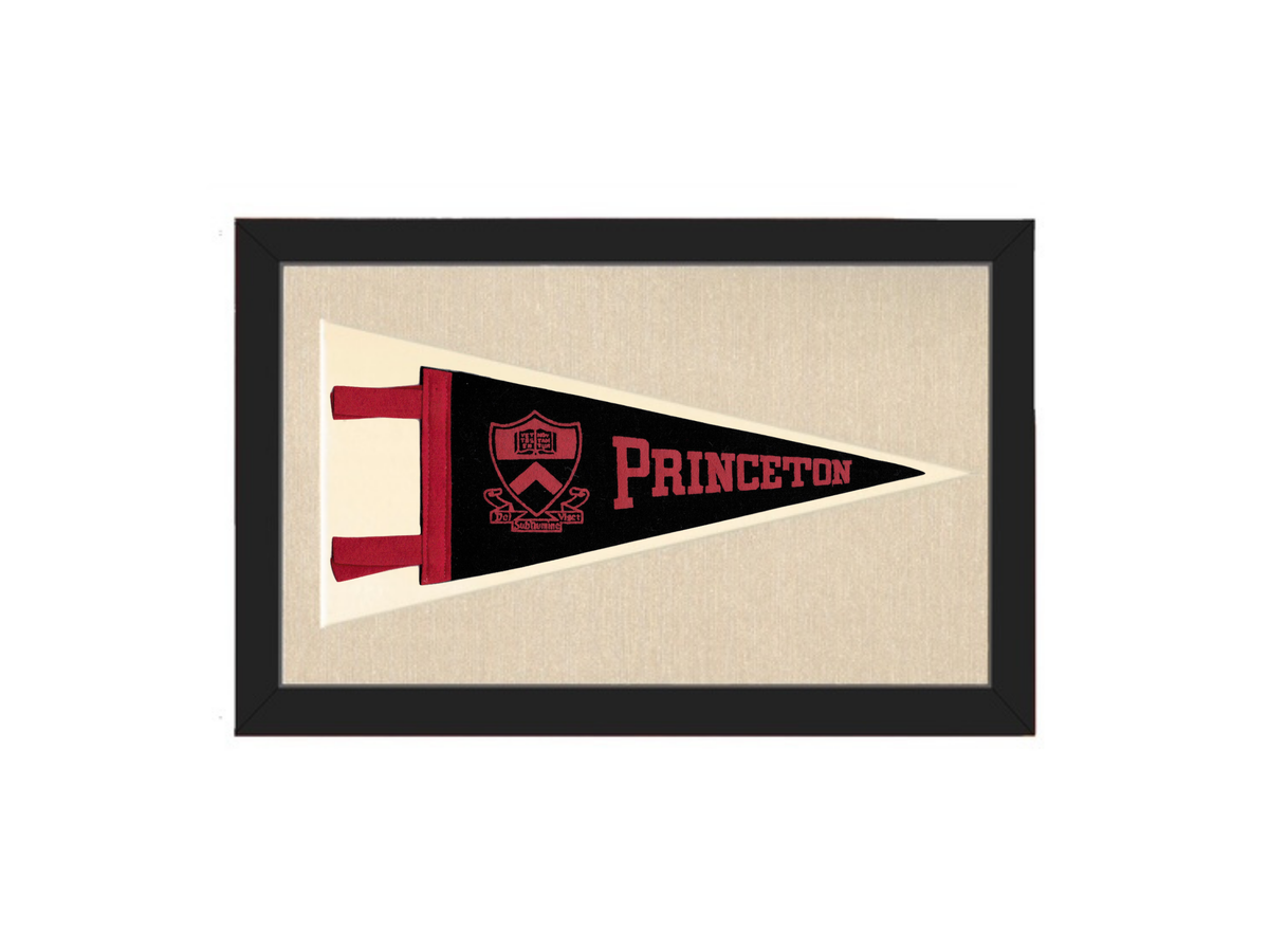 Vintage Princeton University Pennant
