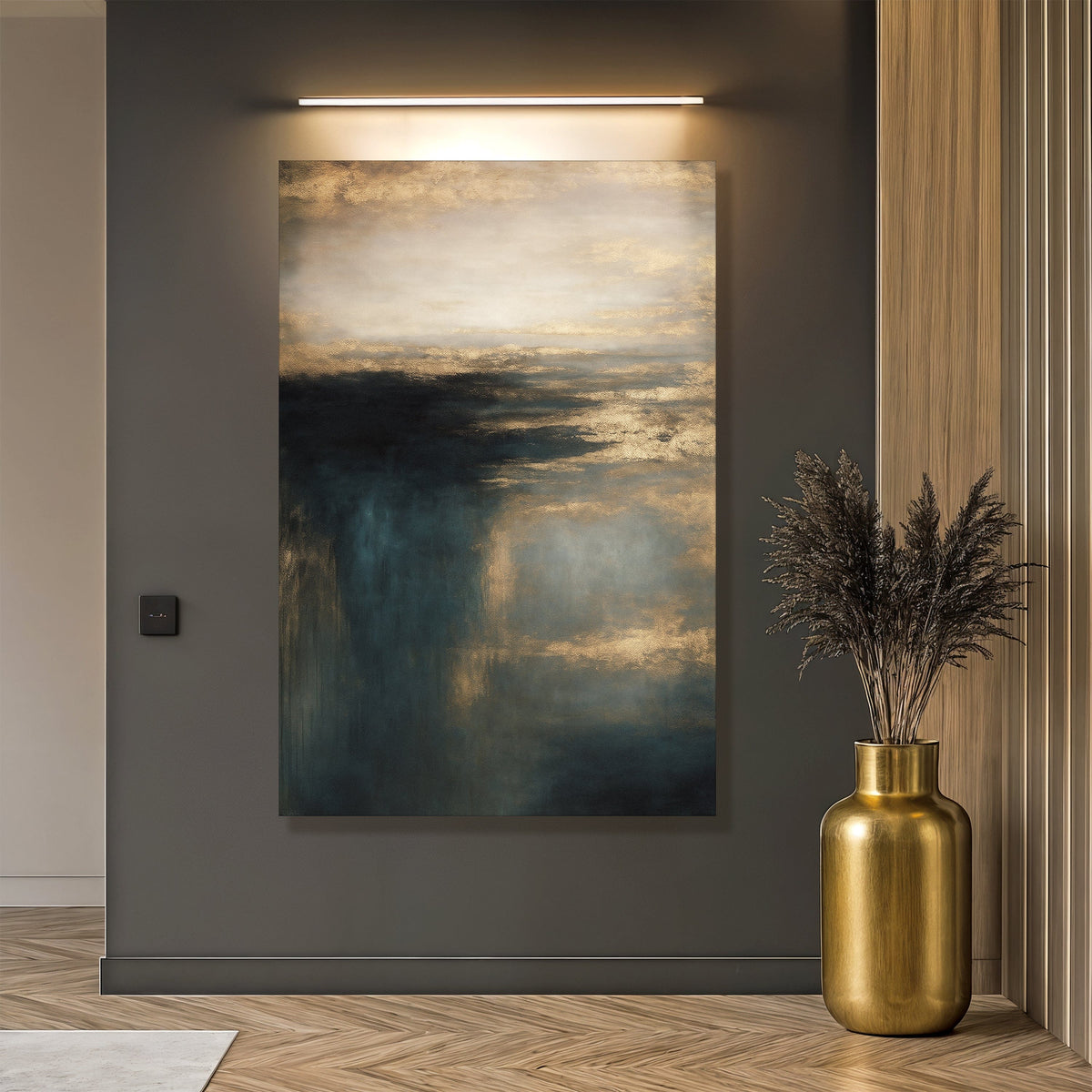 Tailored Canvases Canvas Cloudscape Glimmer Wall Art