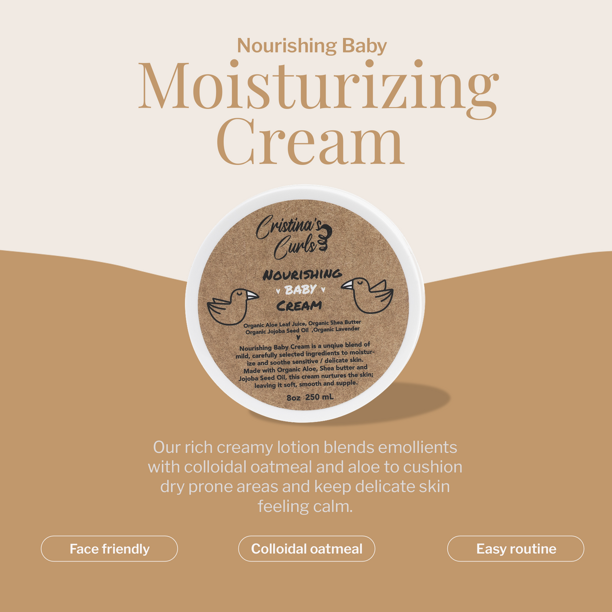 Nourishing Baby Moisturizing Body Cream