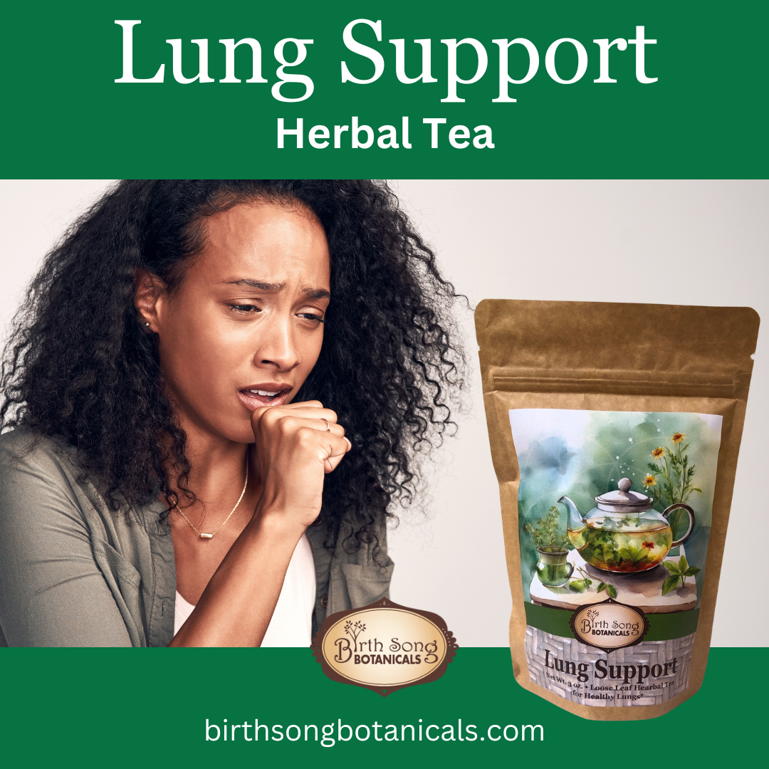 Herbal Tea for Bronchial Wellness and Clear Breathing* 3 oz. - My American Goods