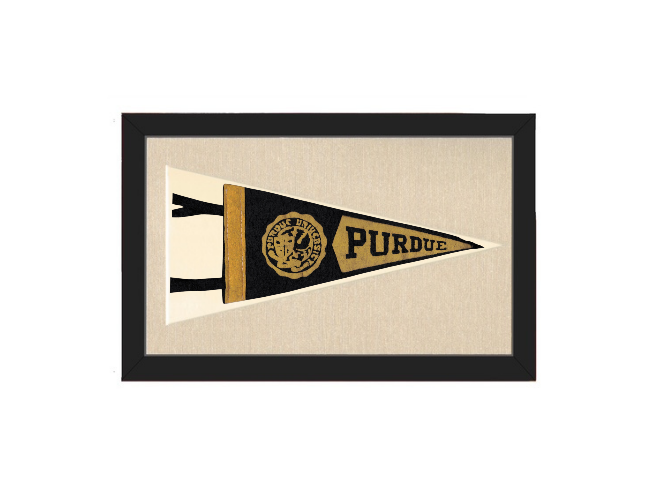 Vintage Purdue Pennant