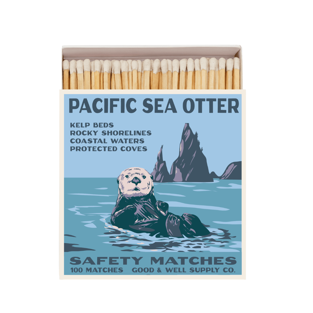 Good & Well Supply Co Pacific Sea Otter Cabin Matches