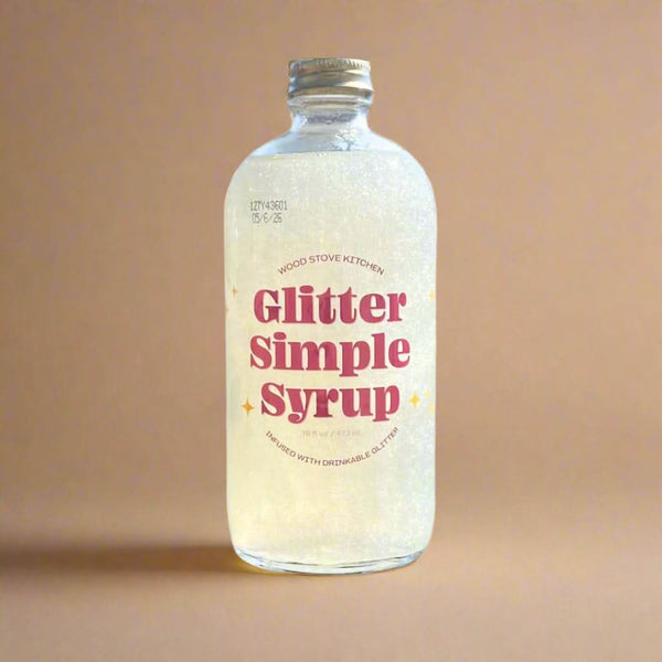 Glitter Simple Syrup, 16 fl oz - My American Goods