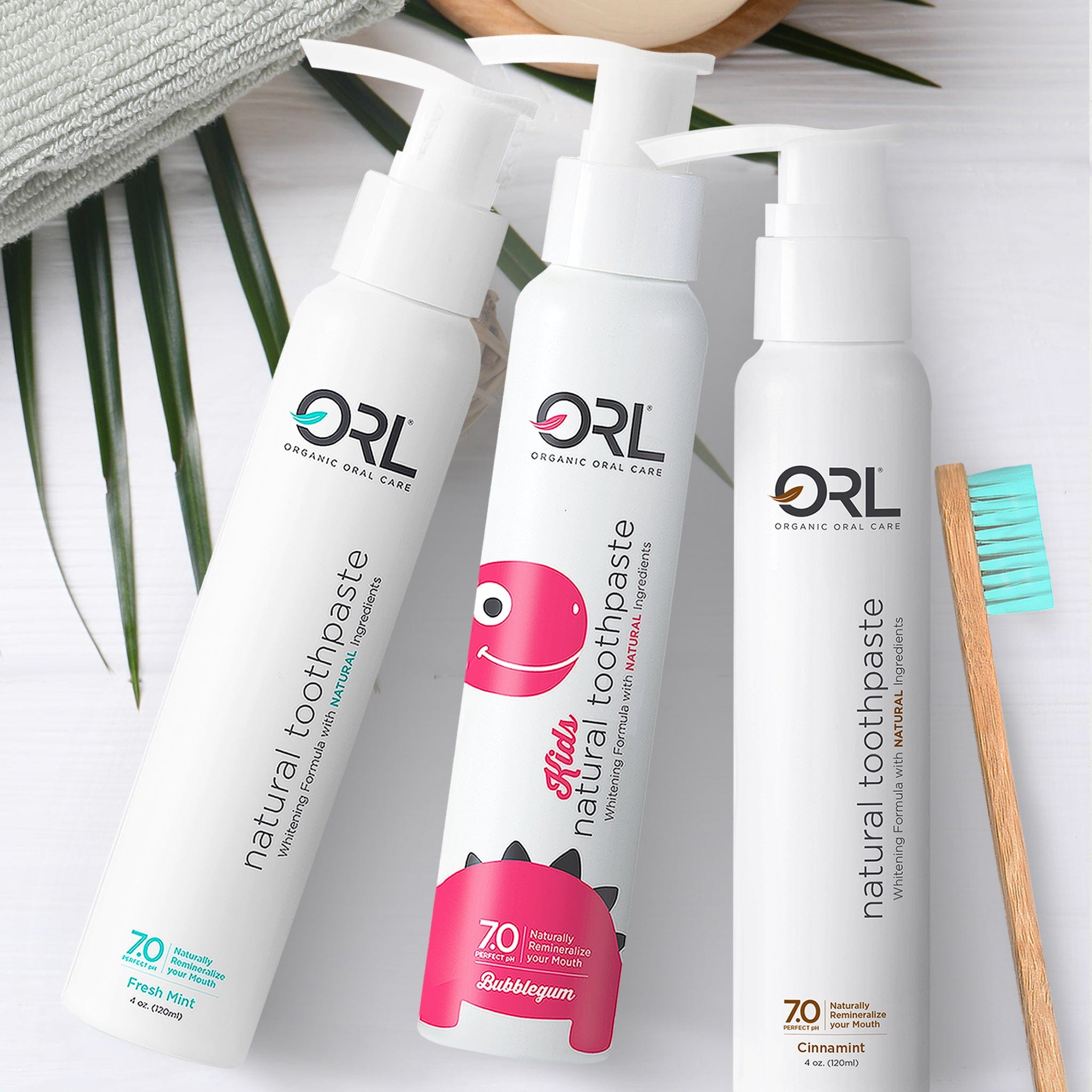 ORL Toothpaste Fluoride-free Toothpaste with Natural Hydroxyapatite