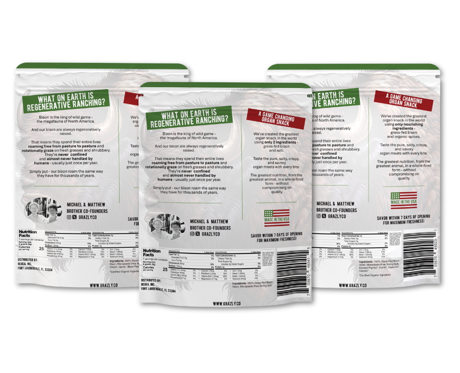 Bison Heart Crisp Variety Pack - My American Goods