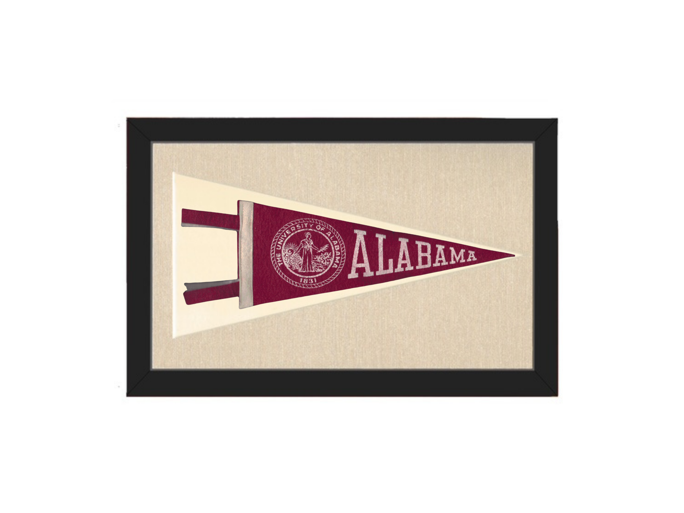Vintage University of Alabama Pennant