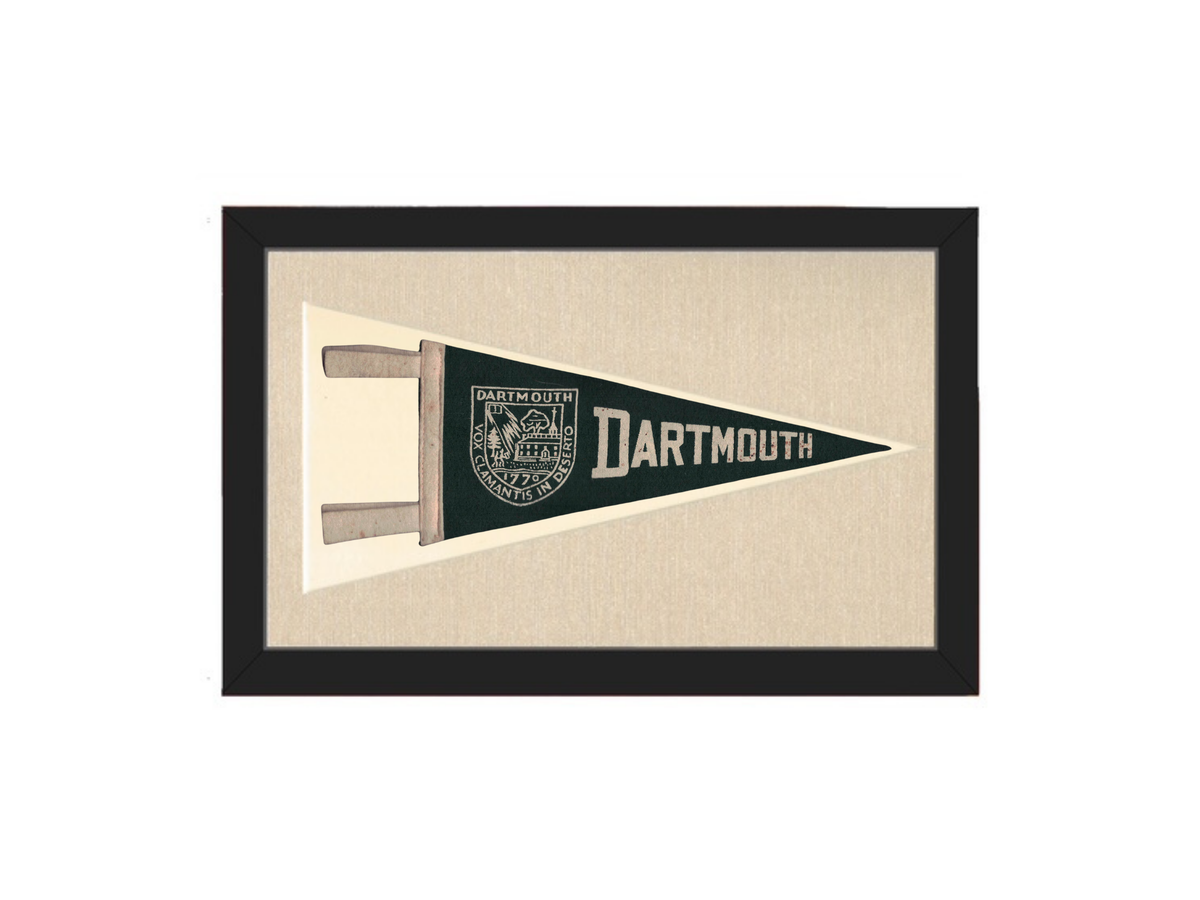 Vintage Dartmouth College Pennant
