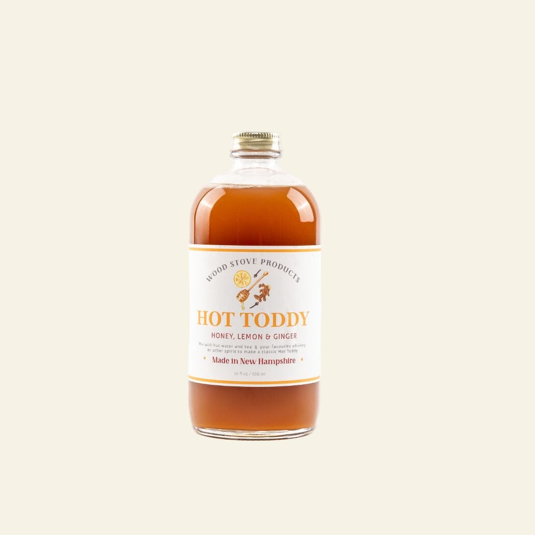 Wood Stove Kitchen Cocktail and Drink Mixers Honey, Lemon & Ginger Syrup, 16oz