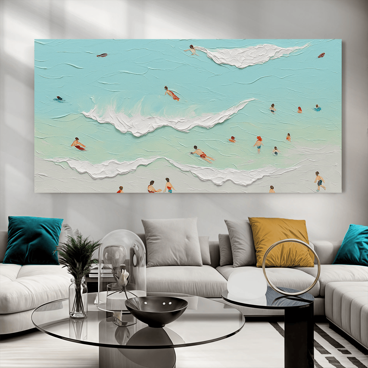 Tailored Canvases Canvas Beach Days Wall Art X