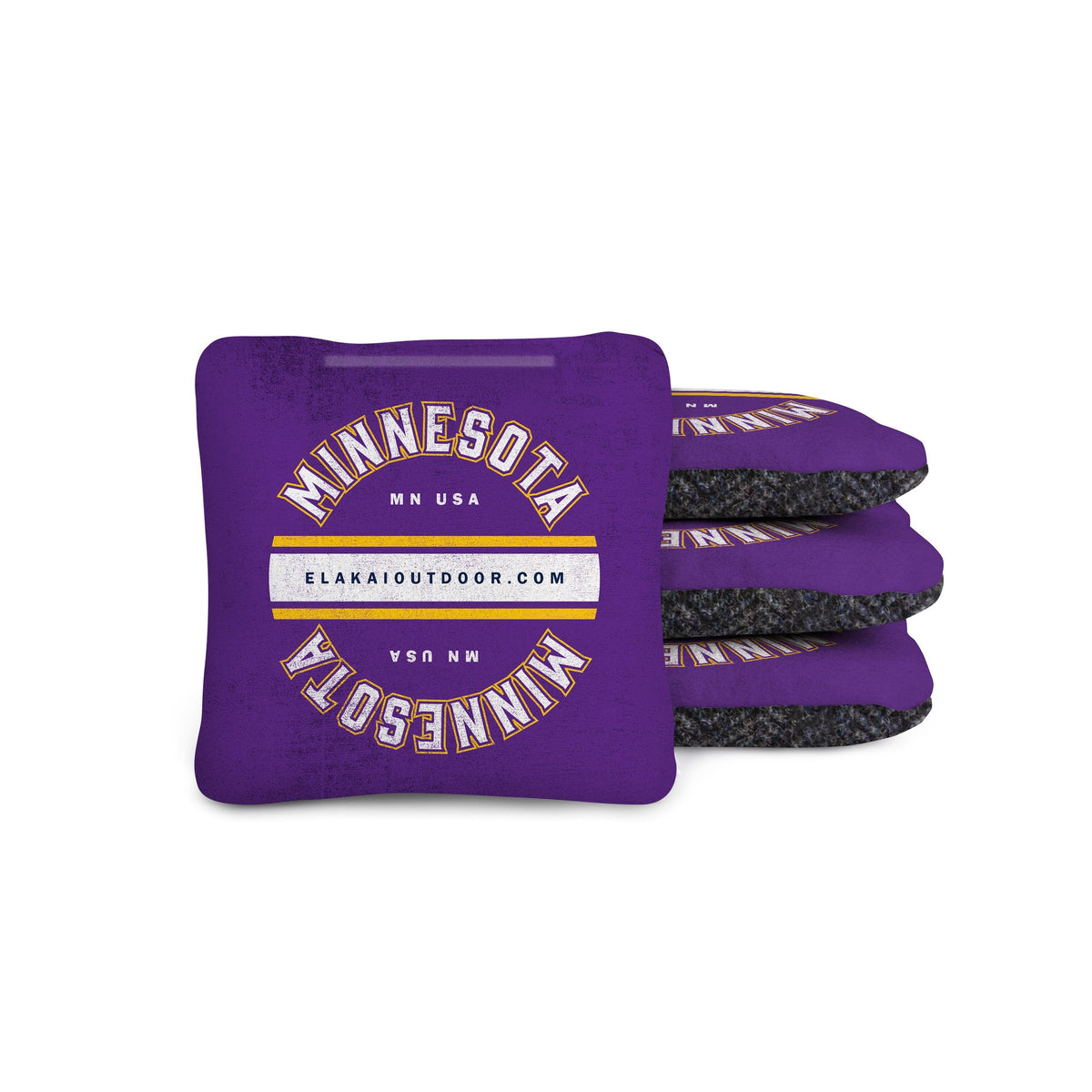 1ft x 2ft Gameday Teams Epoxy Resin Wood Compact Travel Cornhole Board Set