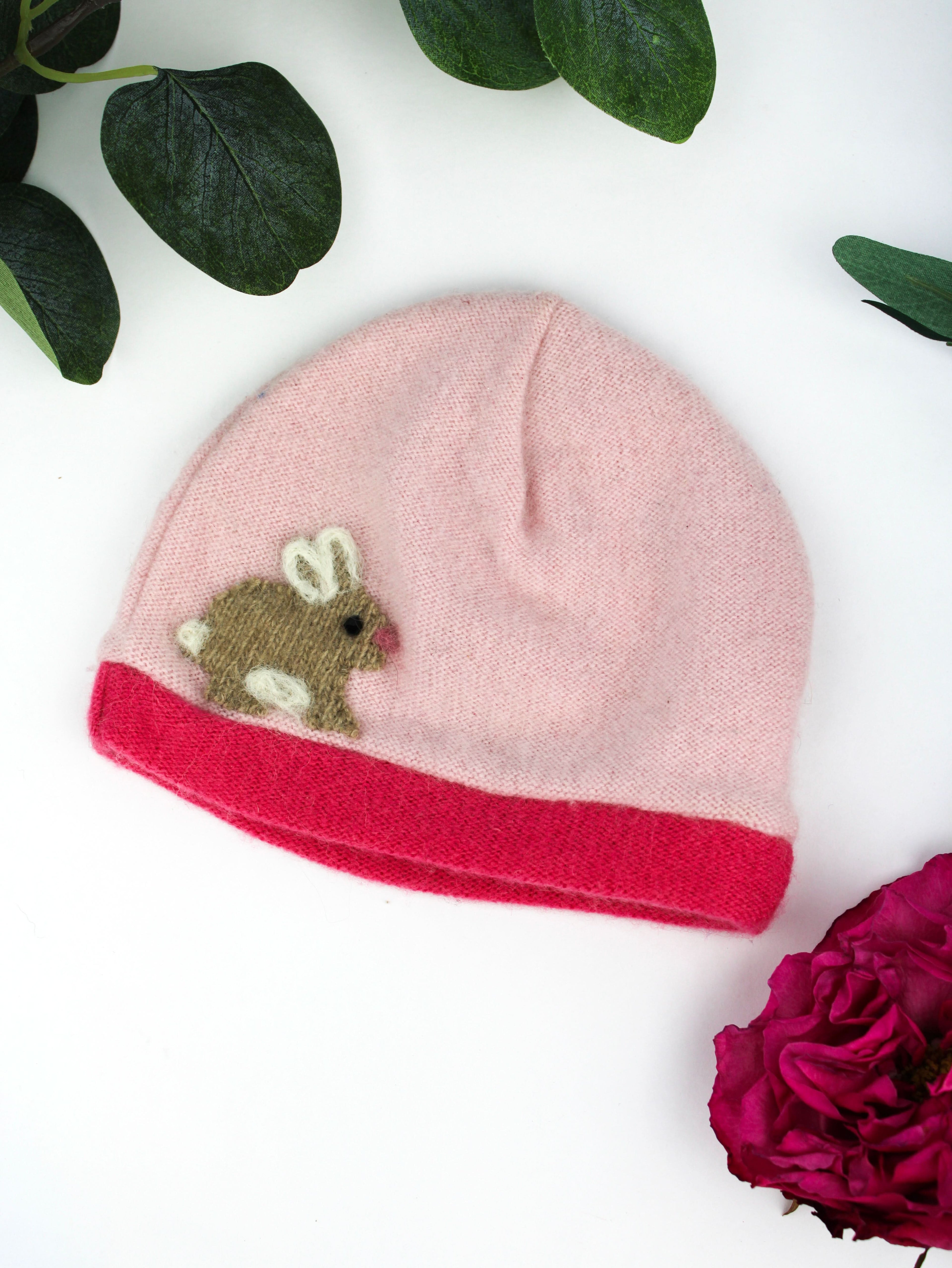 Squirrel Cashmere Hat - Newborn - My American Goods