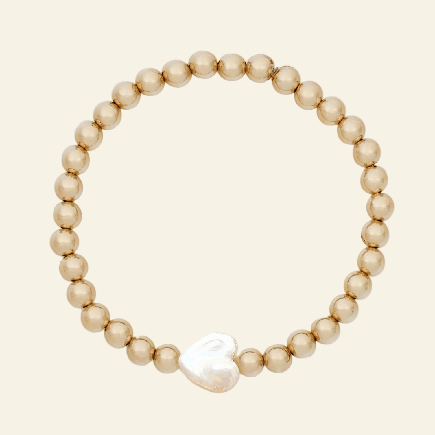 Pearl Heart Juno Bracelet